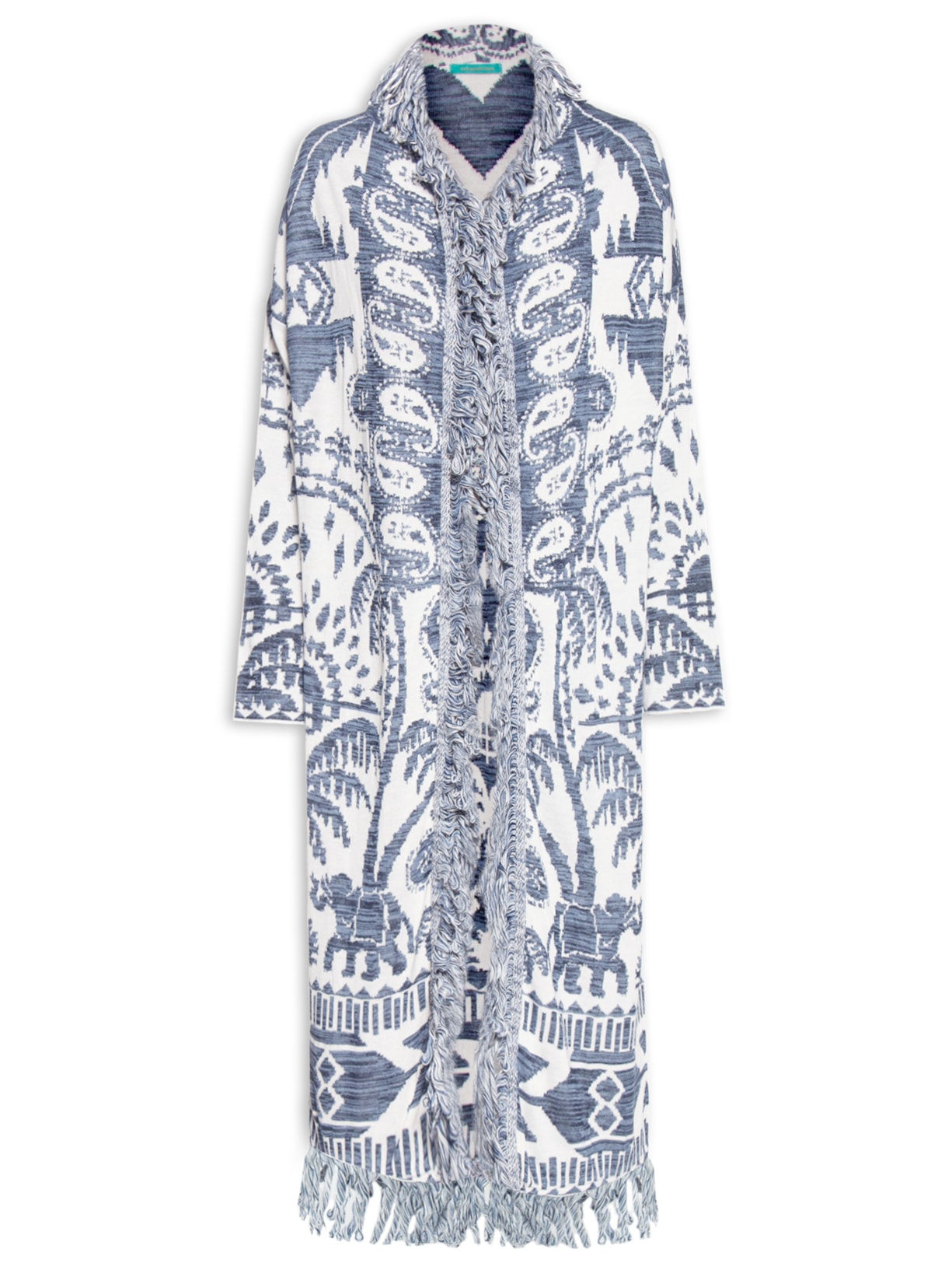 Casaco Feminino Estampado - Azul