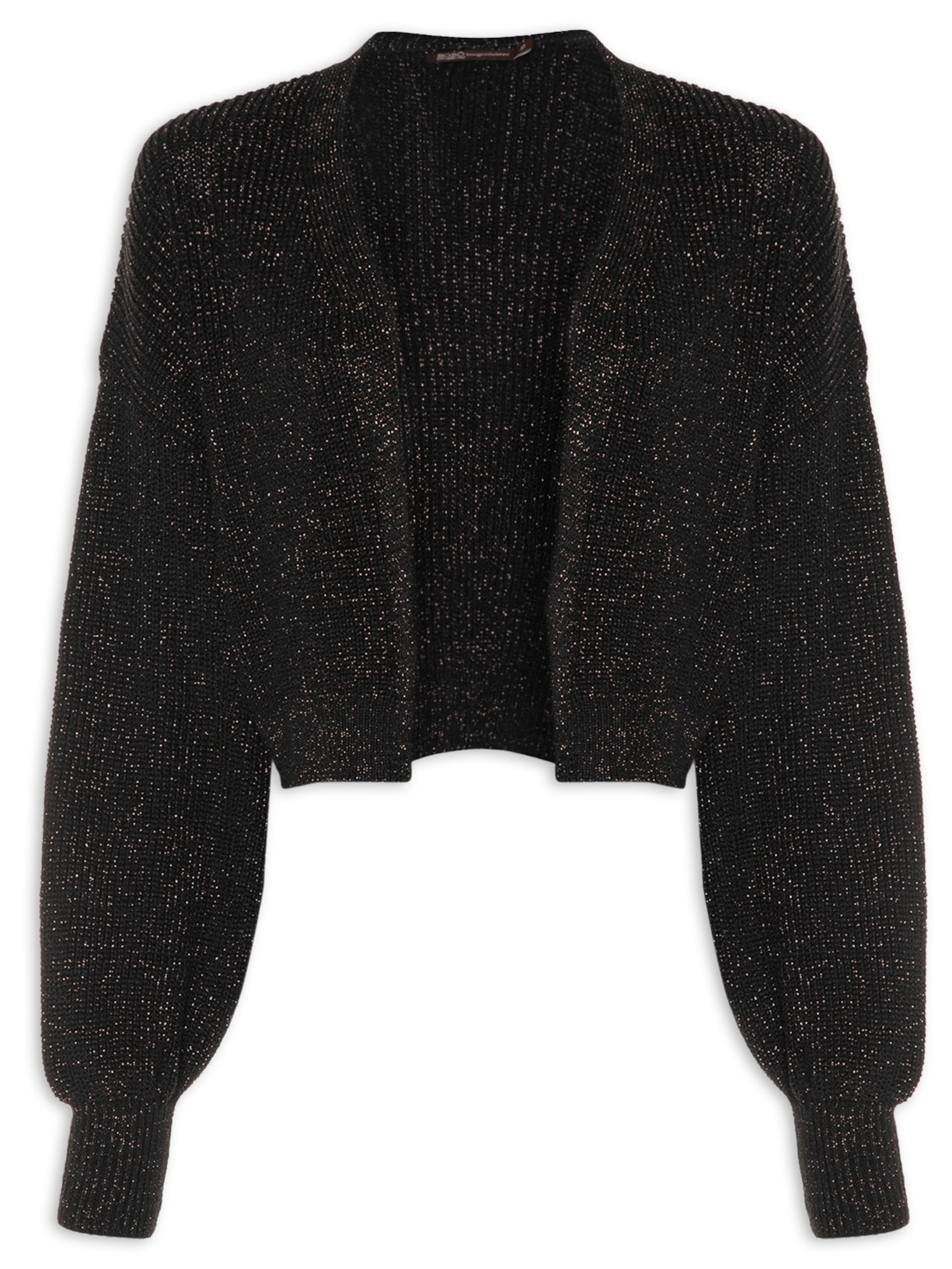 Casaco Feminino Fabbri Bronze Tricot Preto Bo.bô