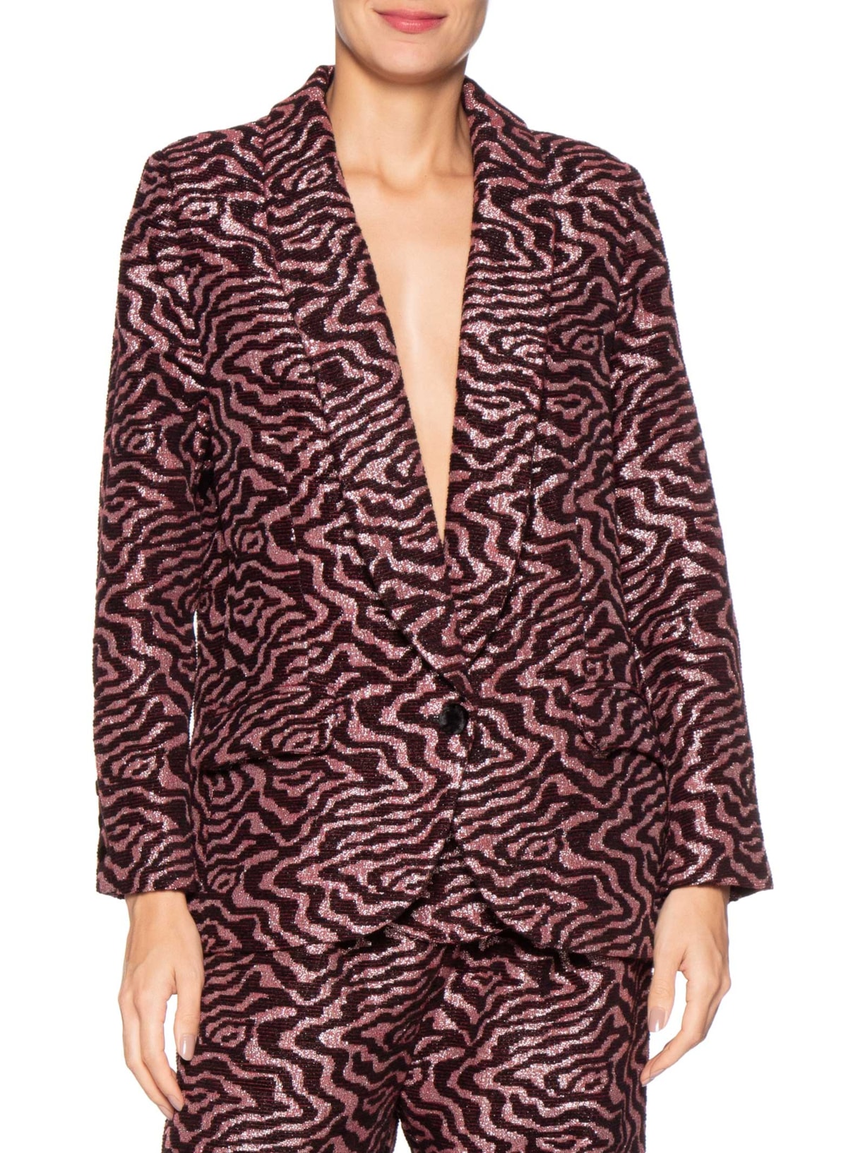 Casaco Feminino Fascinio Rosa A.niemeyer