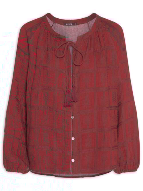 Casaco Feminino Fazenda - Vermelho