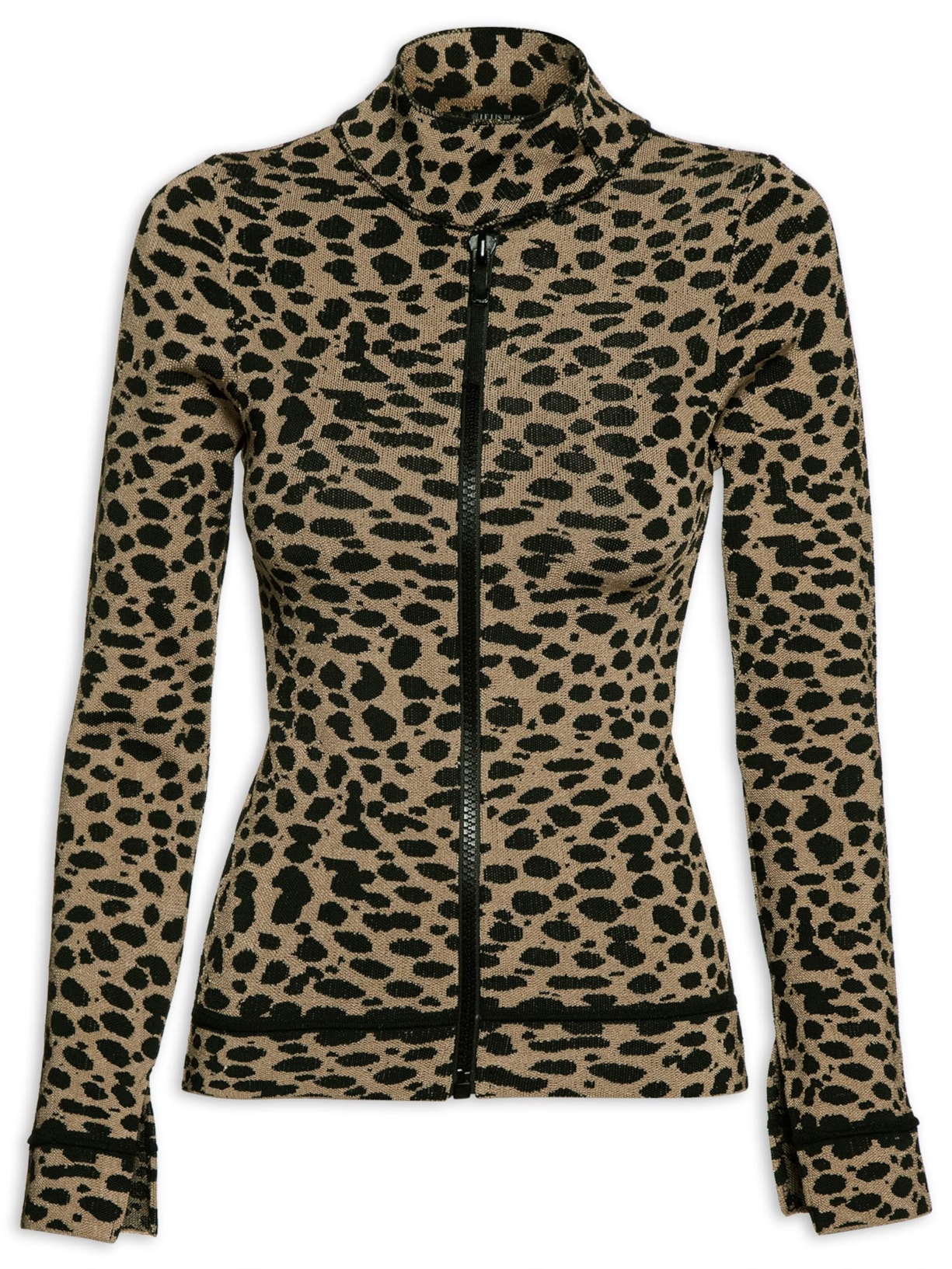 Casaco Feminino Fer Animal Print  Le Lis