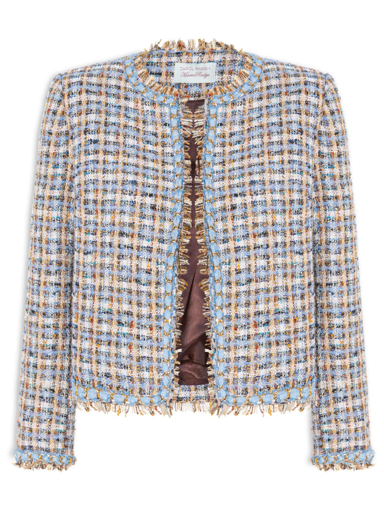 Casaco Feminino Freya Marrom Carol Bassi + Maria Rudge