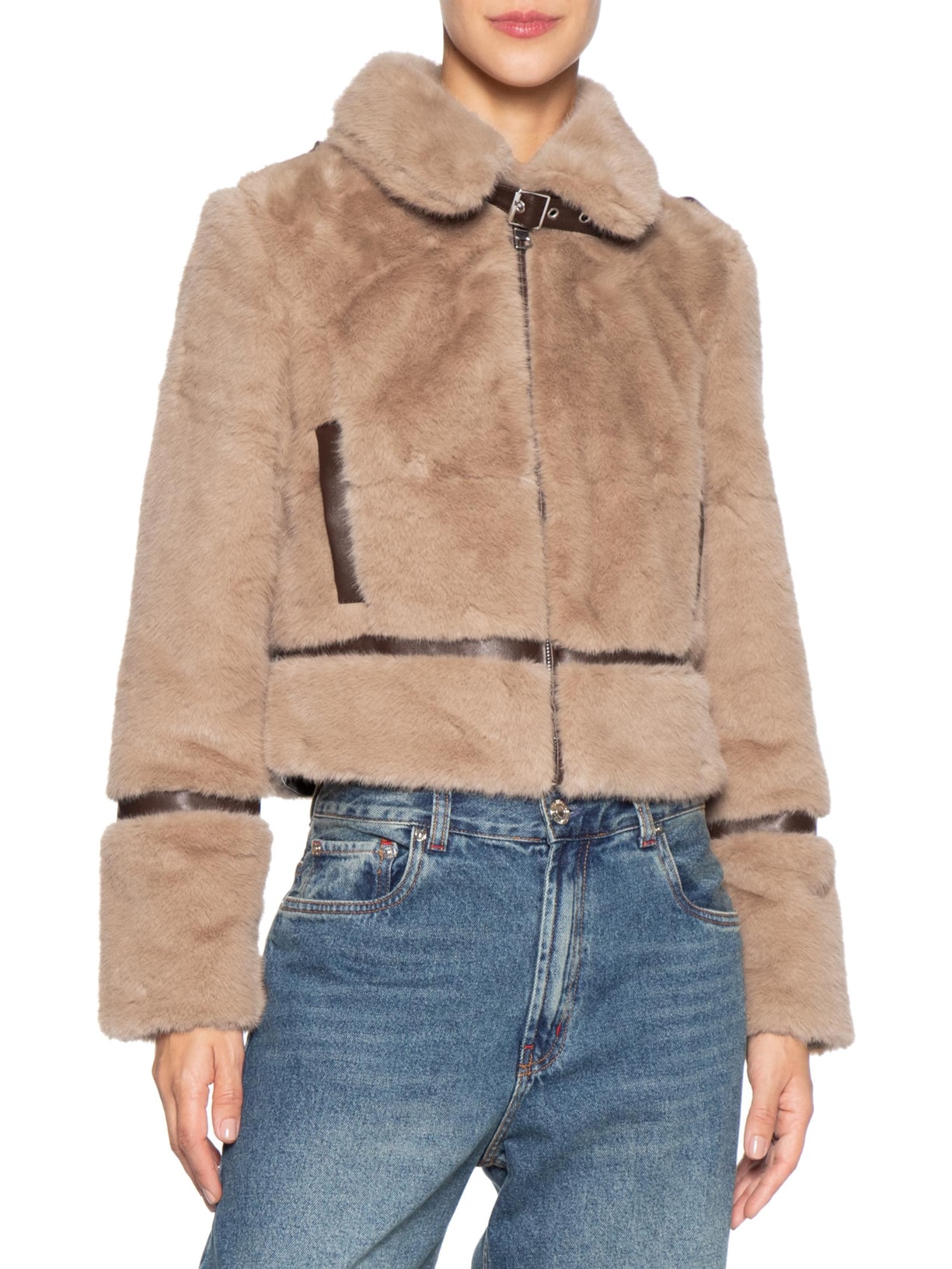 Casaco Feminino Fur – Bege Market 33