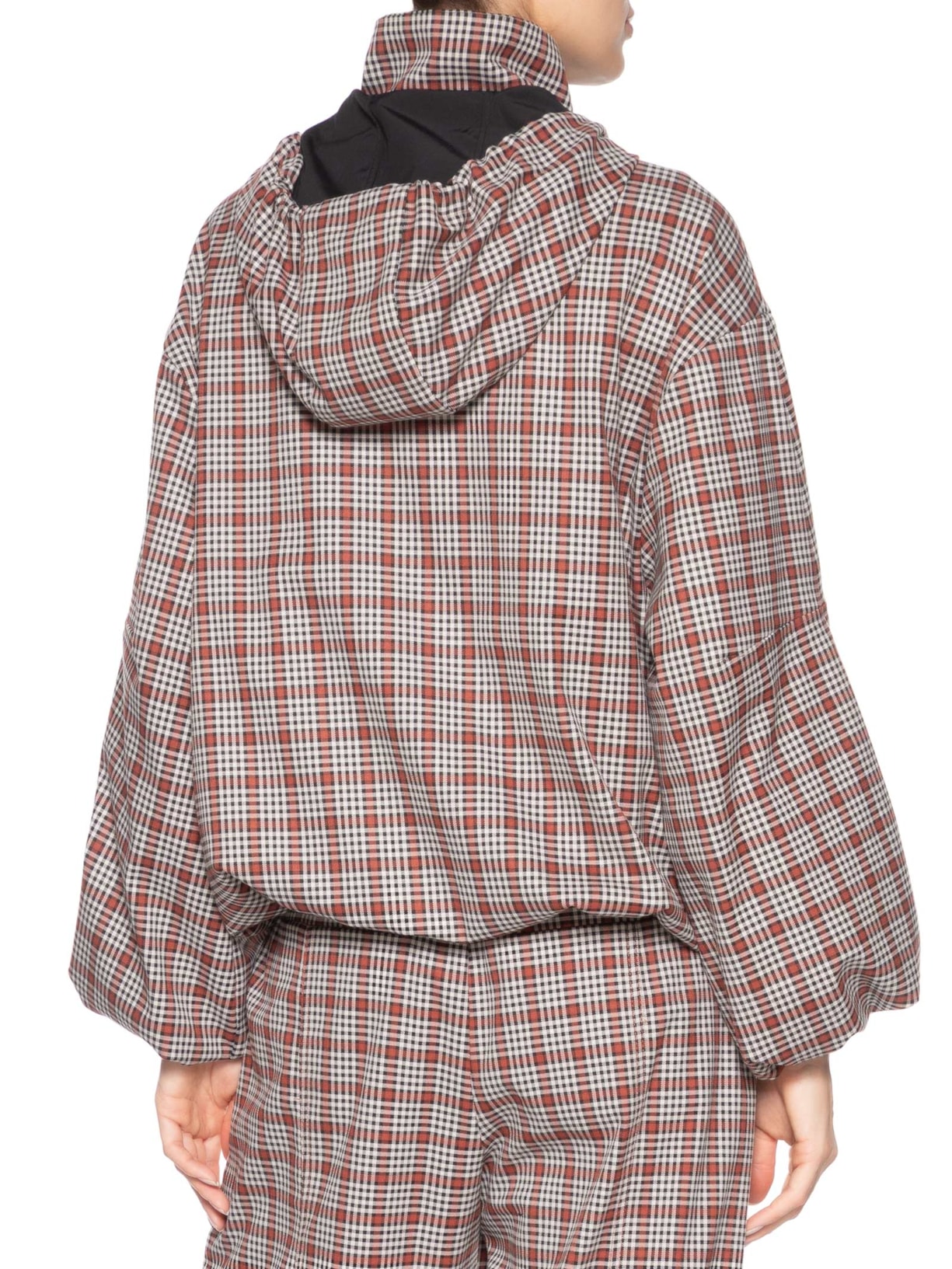 Casaco Feminino Gabardine Vichy Hailey Vermelho Nk