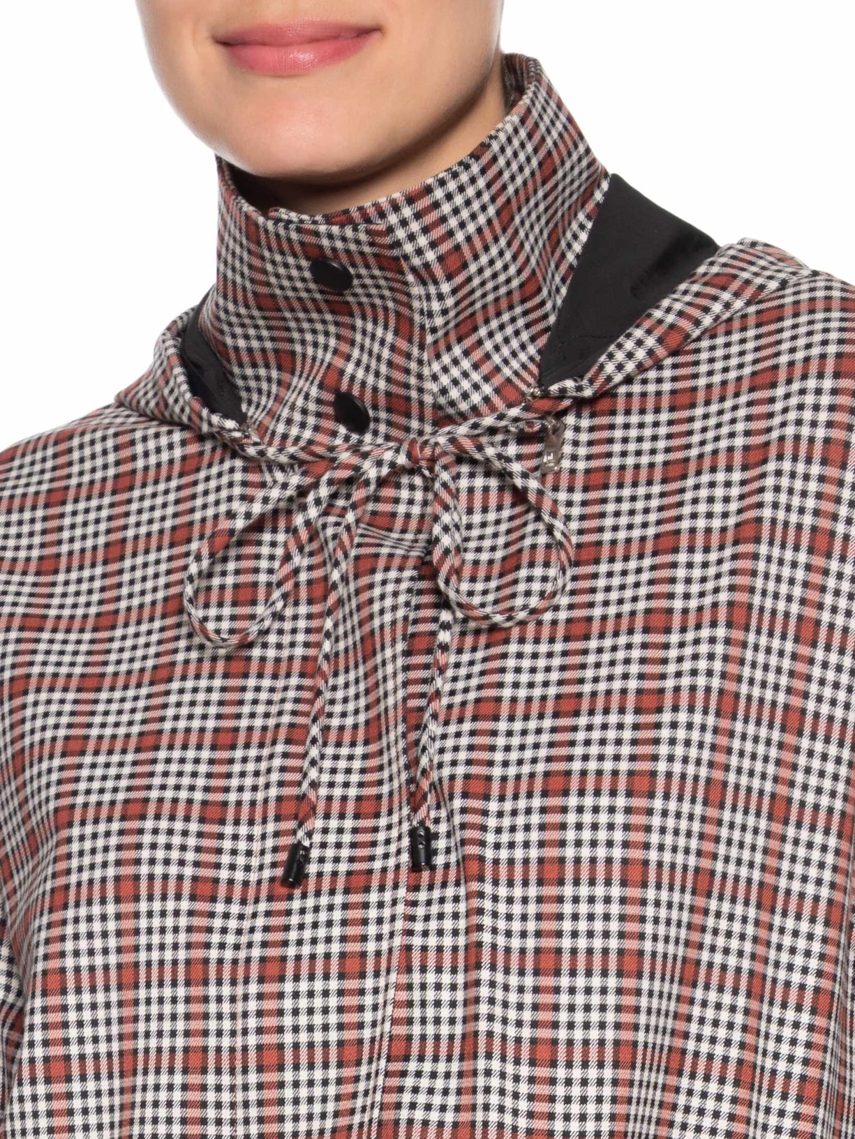 Casaco Feminino Gabardine Vichy Hailey Vermelho Nk