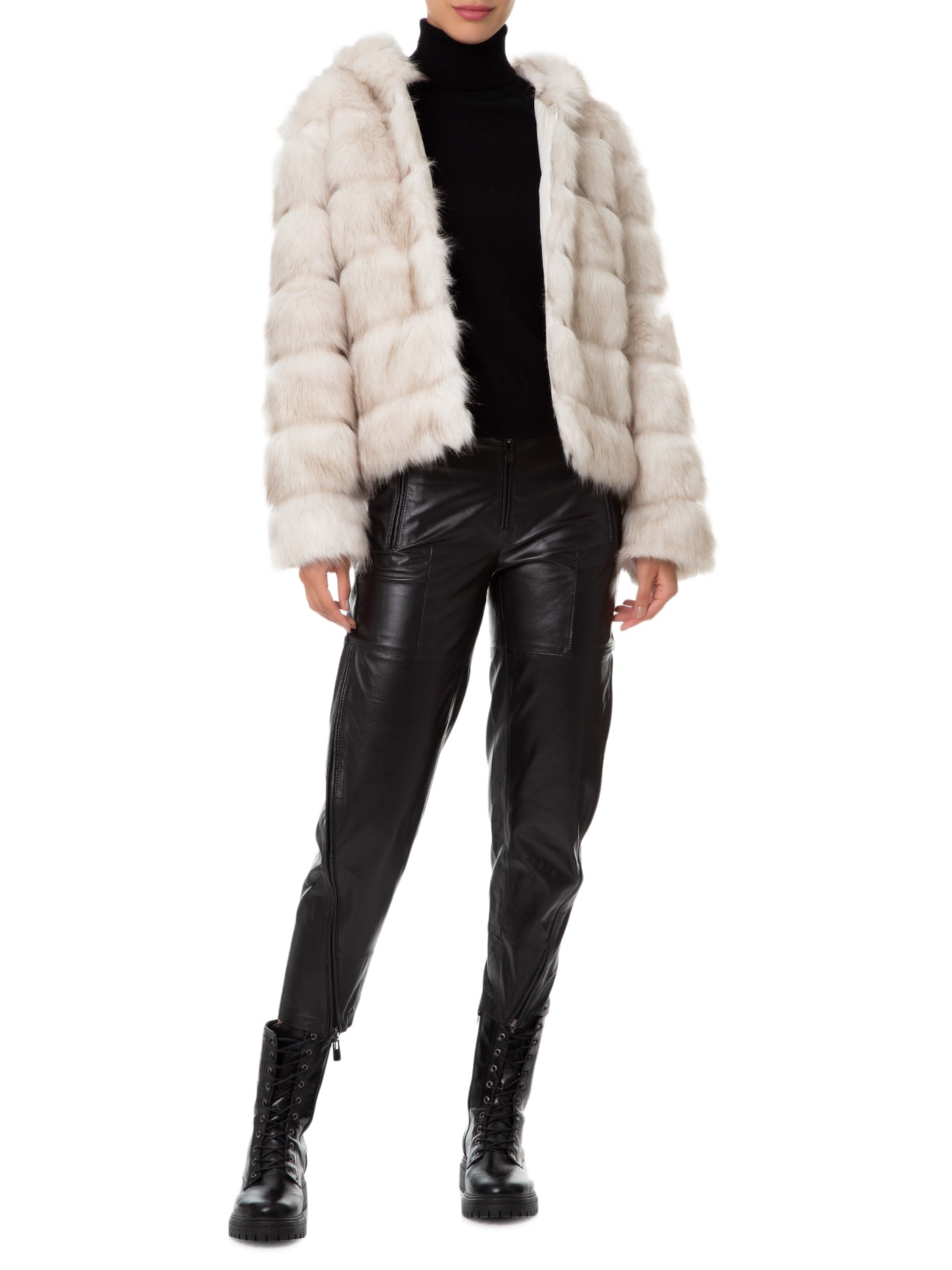 Casaco Feminino Giubbotto Bege Ea7 Emporio Armani