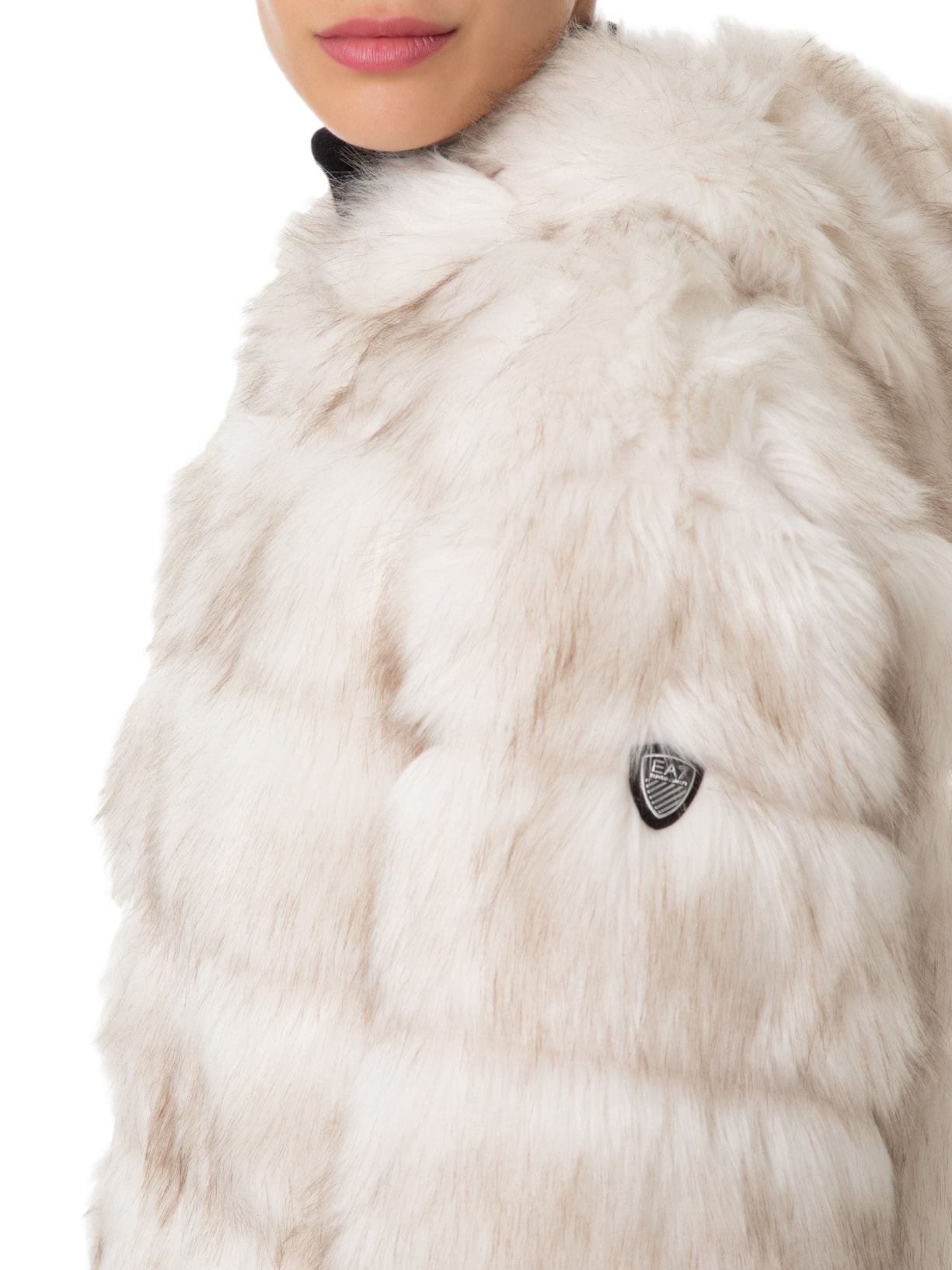 Casaco Feminino Giubbotto Bege Ea7 Emporio Armani