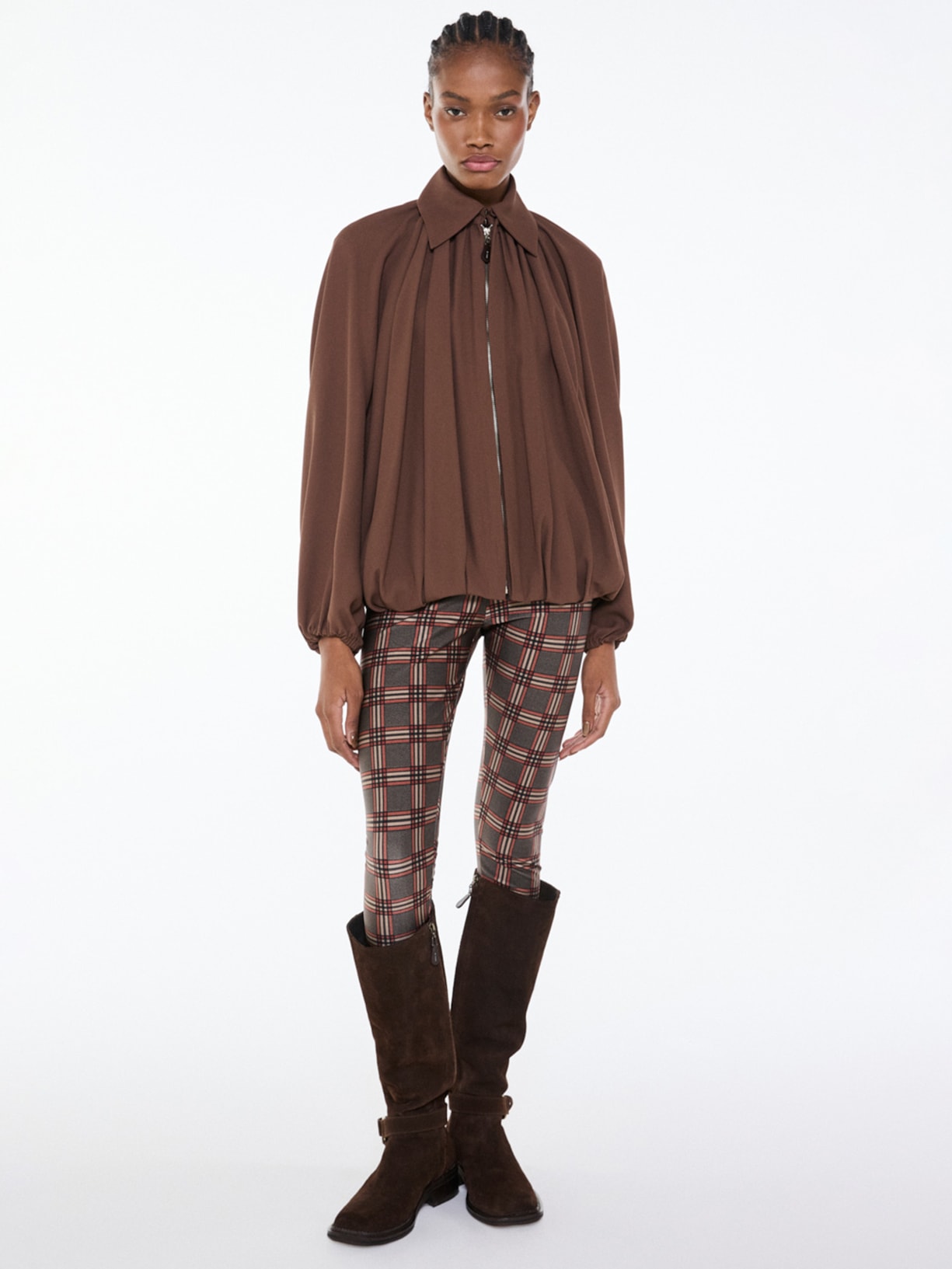 Casaco Feminino Hyalo I26 Marrom Mixed