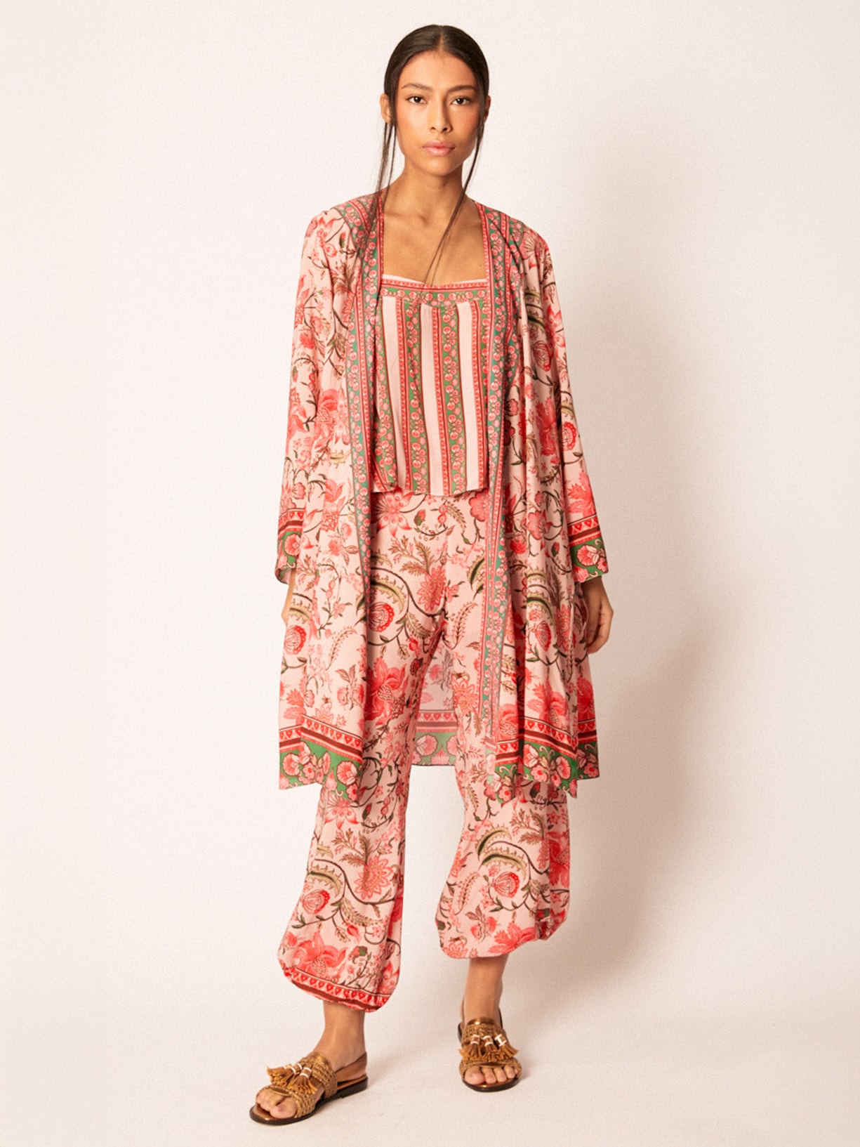 Casaco Feminino Jaipur V26 Rosa Mixed