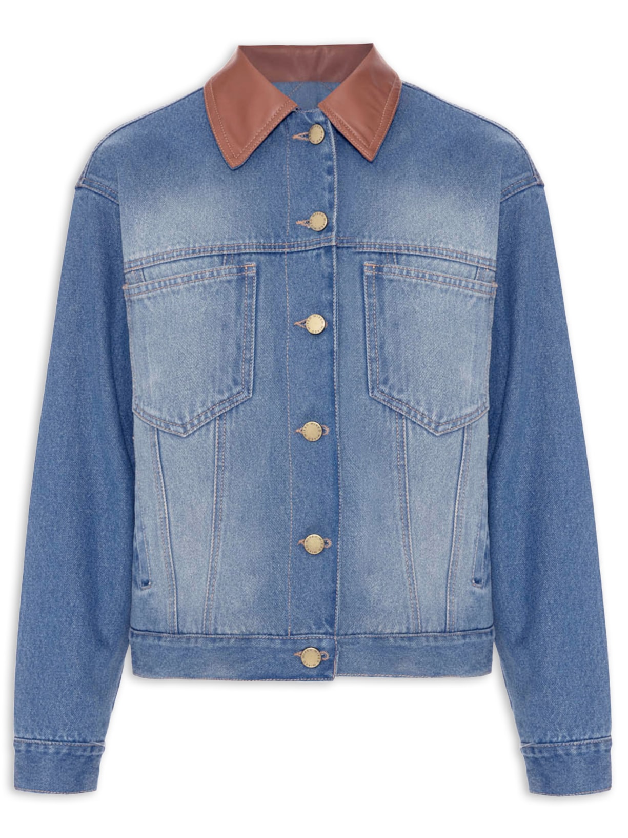 Casaco Feminino Jeans Colorado - Azul