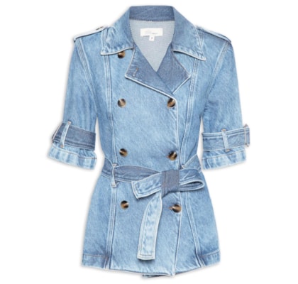 Casaco Feminino Jeans Holly - Azul