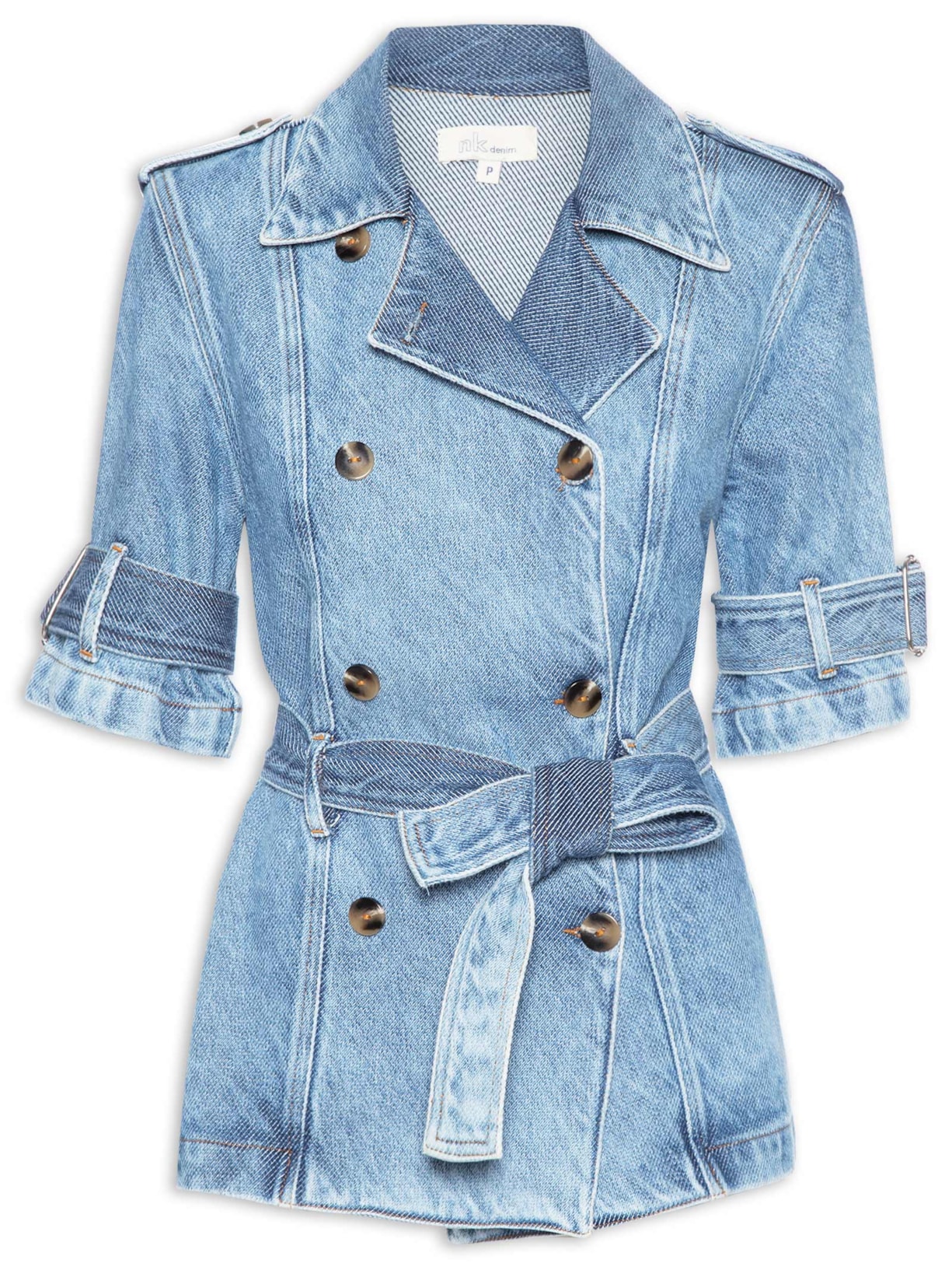 Casaco Feminino Jeans Holly - Azul