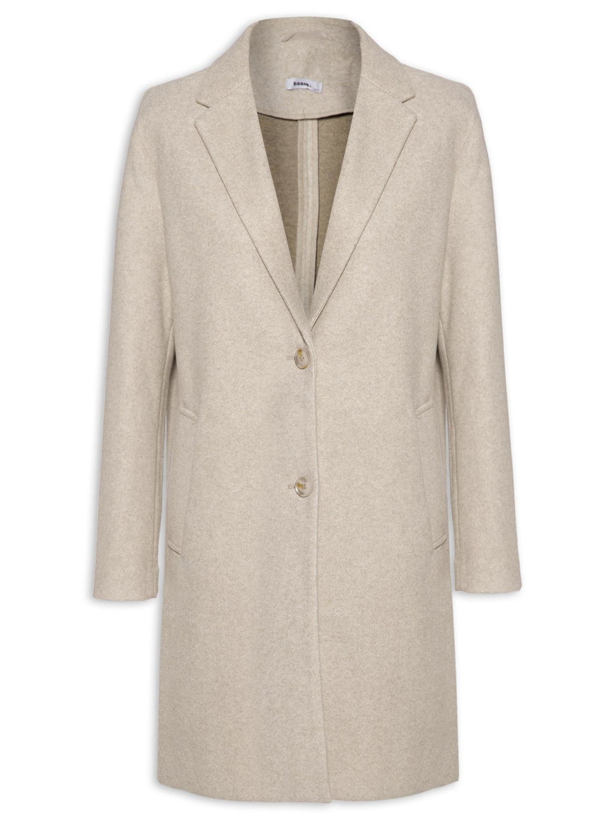 Casaco Feminino La Batida Alongado - Bege