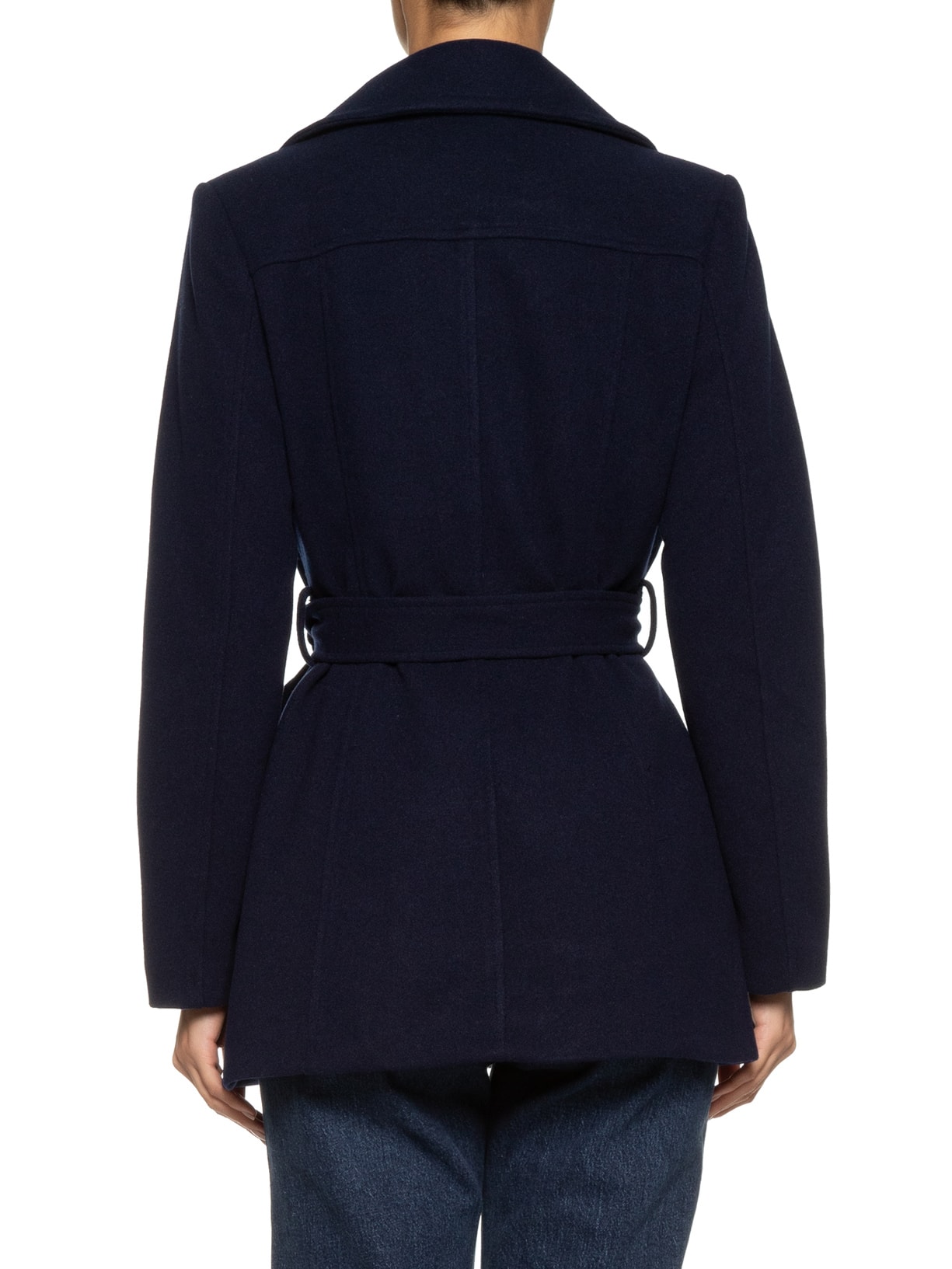 Casaco Feminino La Batida Com Cinto - Basiq - Azul