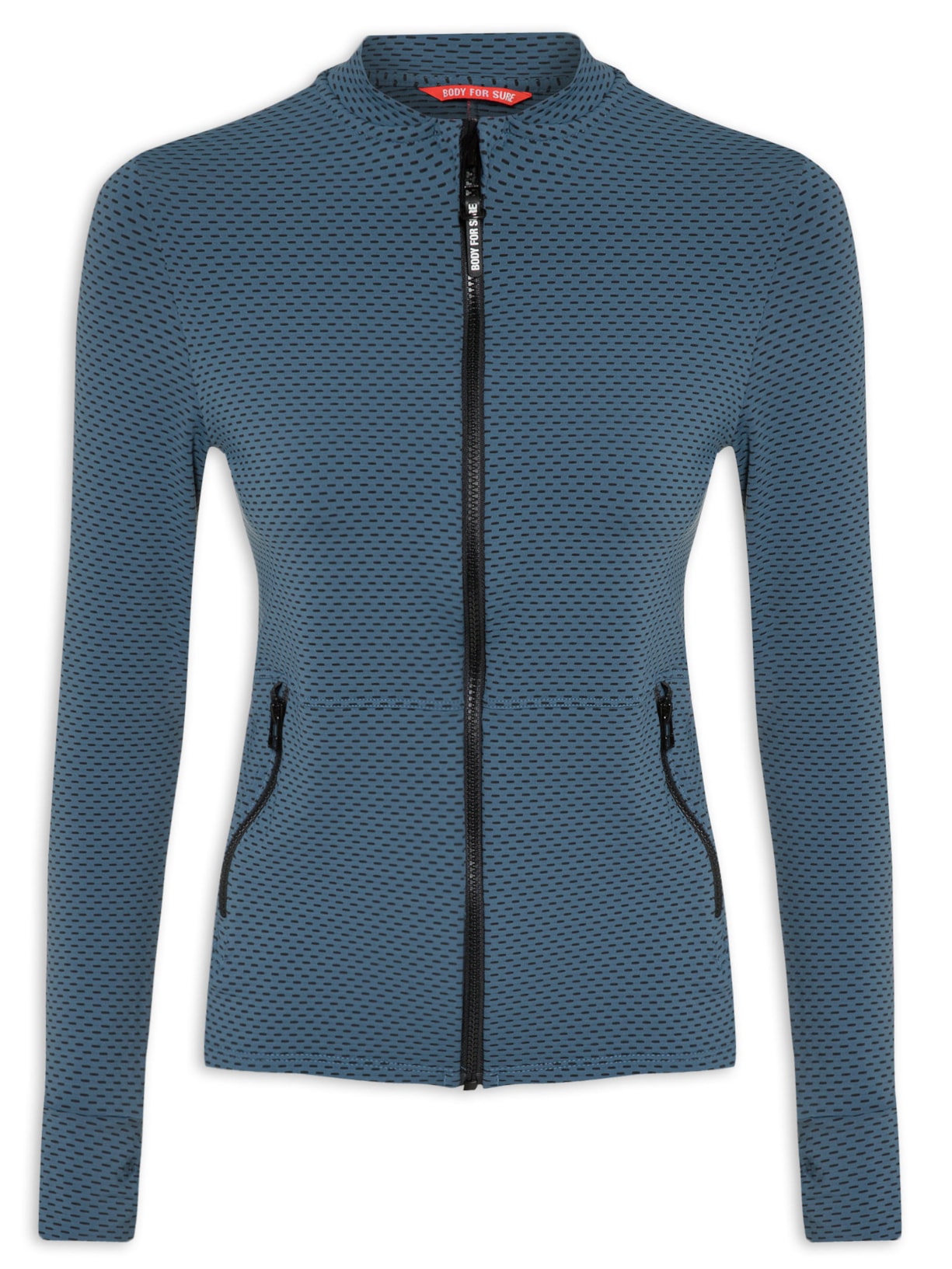 Casaco Feminino Liso - Azul