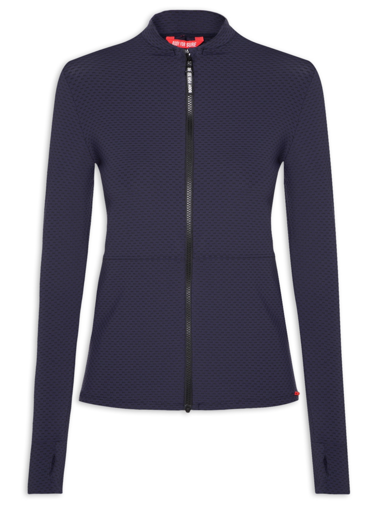 Casaco Feminino Liso - Azul