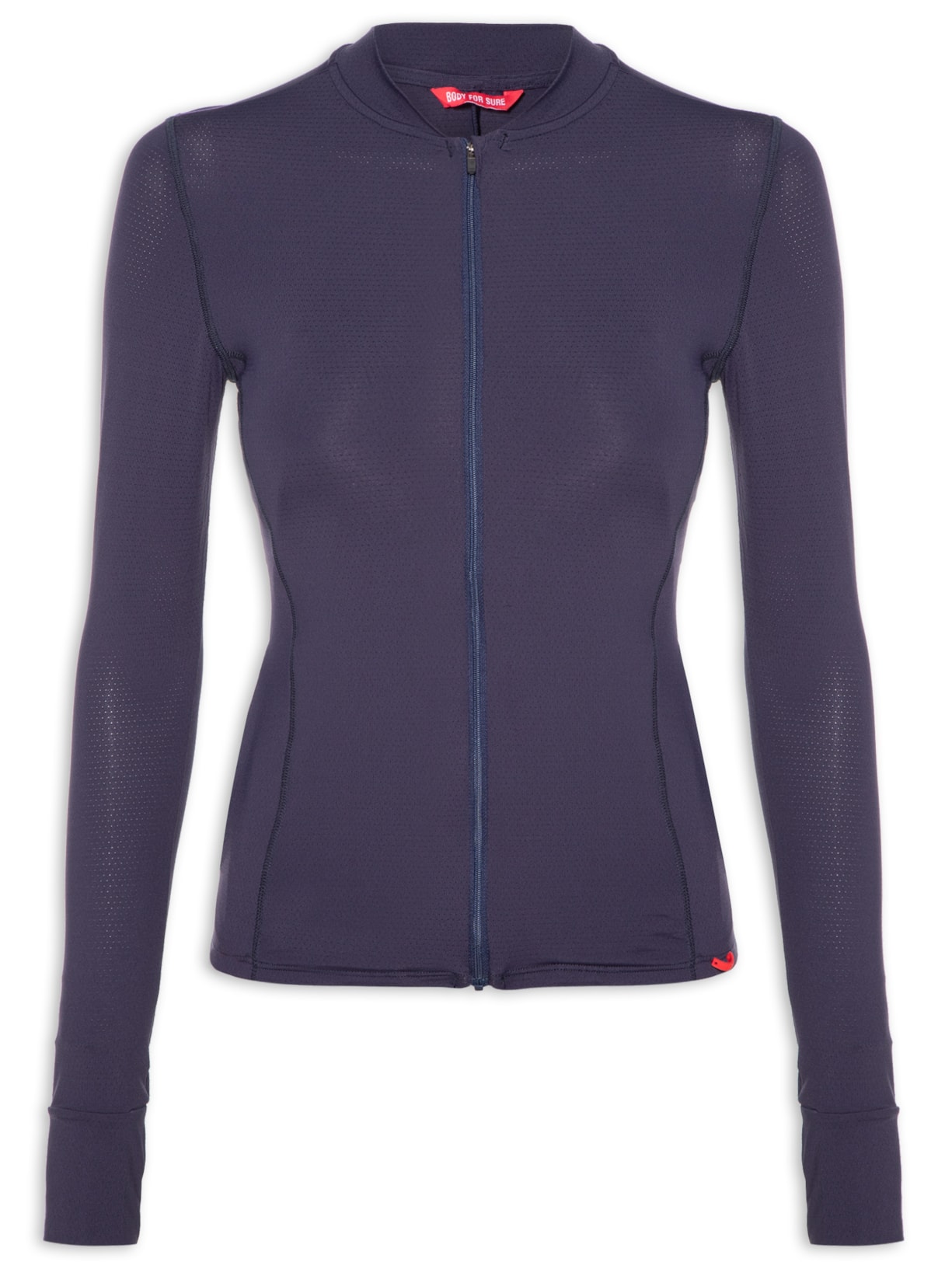 Casaco Feminino Liso - Azul