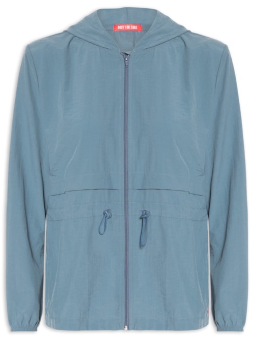 Casaco Feminino Liso - Azul