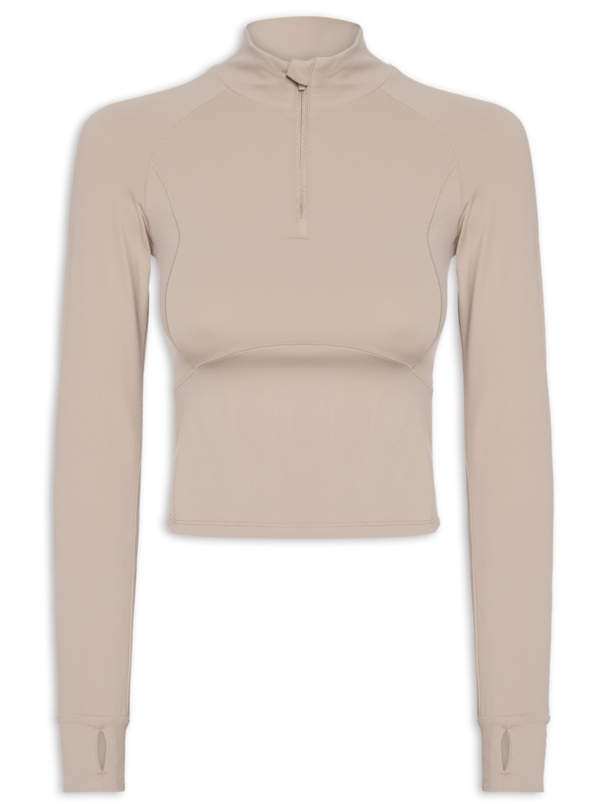 Casaco Feminino Liso - Bege