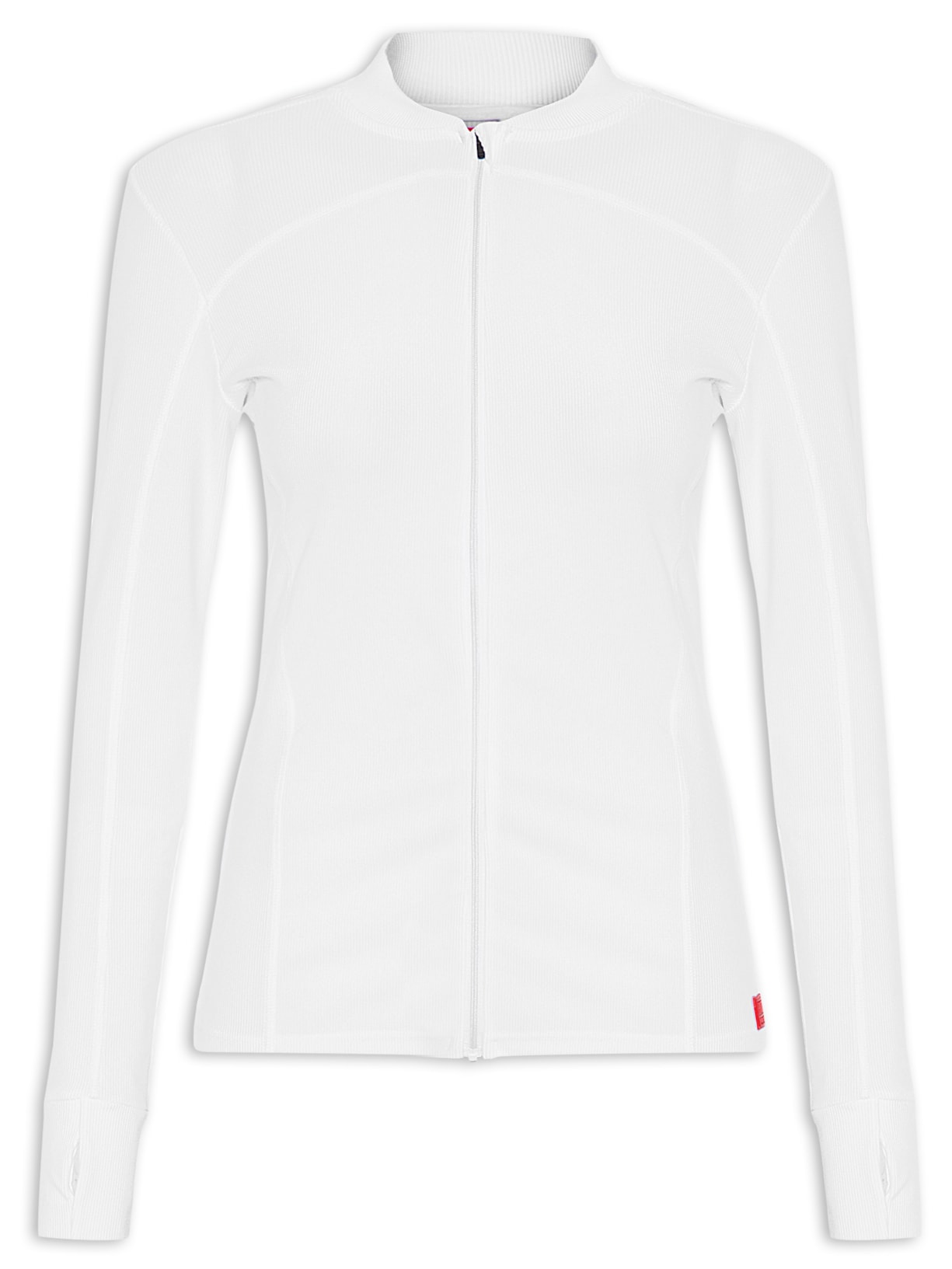 Casaco Feminino Liso - Branco