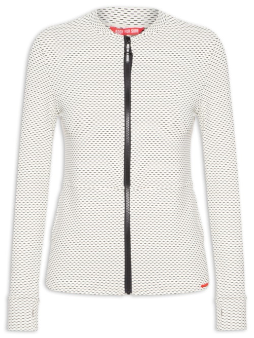 Casaco Feminino Liso - Branco