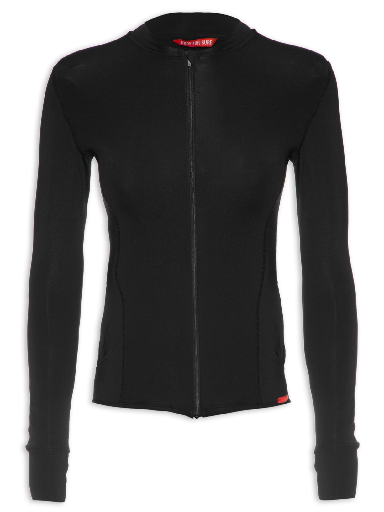 Casaco Feminino Liso - Preto