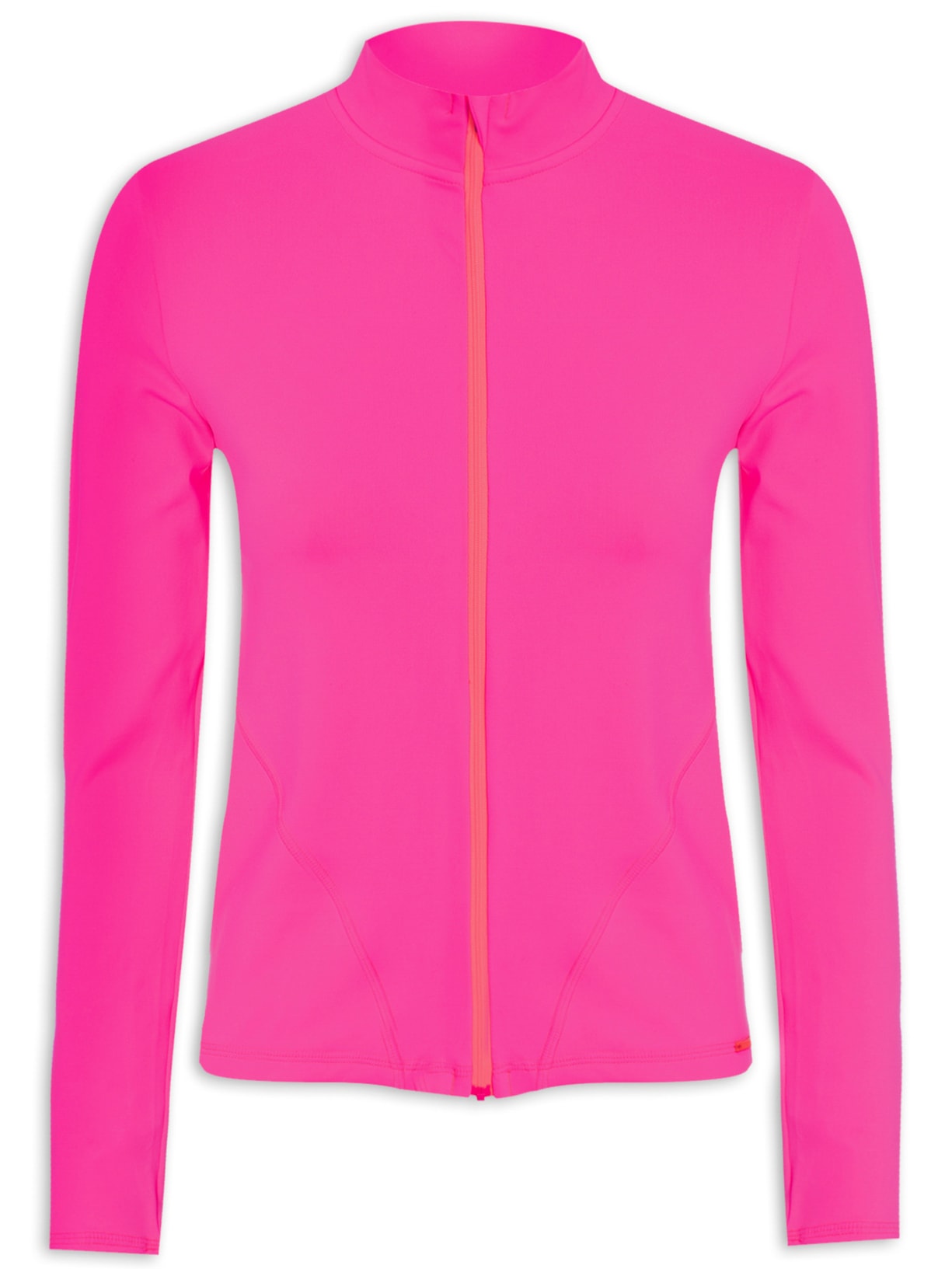 Casaco Feminino Liso Rosa Body For Sure