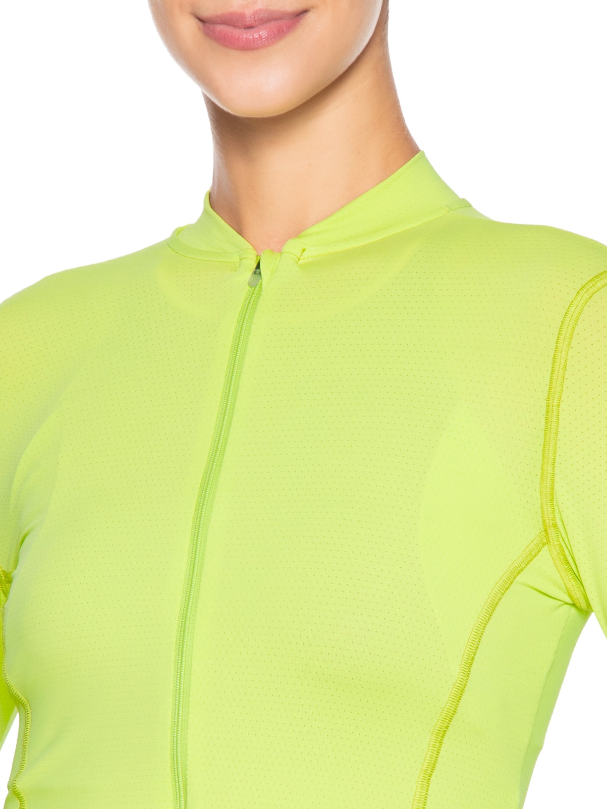 Casaco Feminino Liso Verde Neon Body For Sure