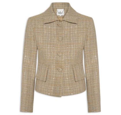 Casaco Feminino Louise - Dourado