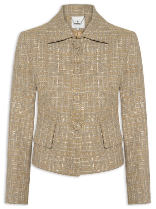 Casaco Feminino Louise - Dourado