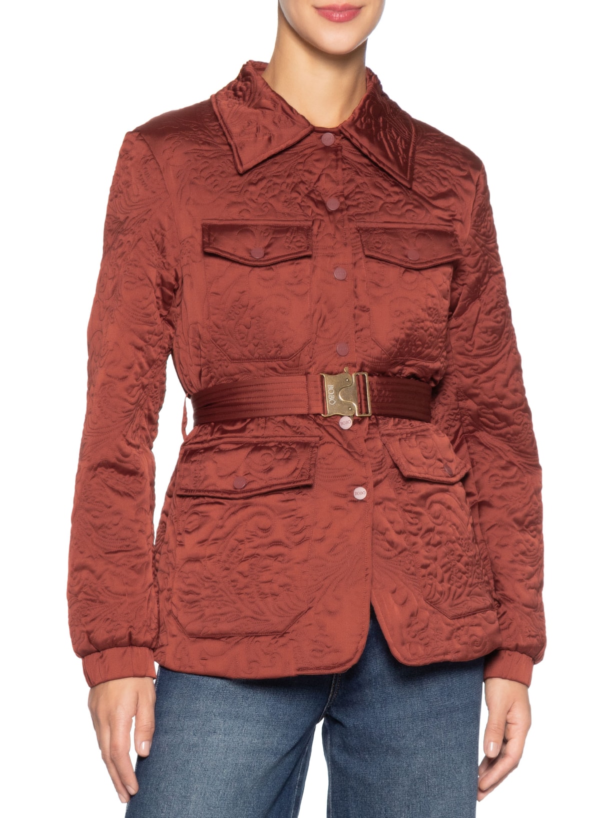 Casaco Feminino Lykke Vermelho Bo.bô