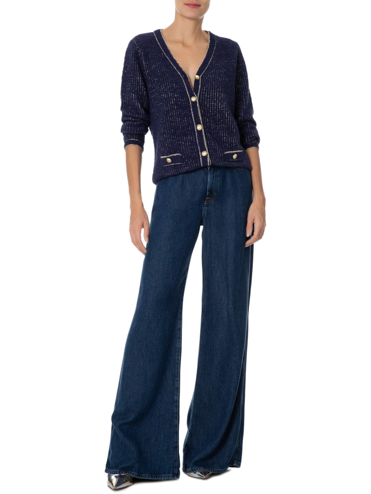 Casaco Feminino Maria Azul Carol Bassi