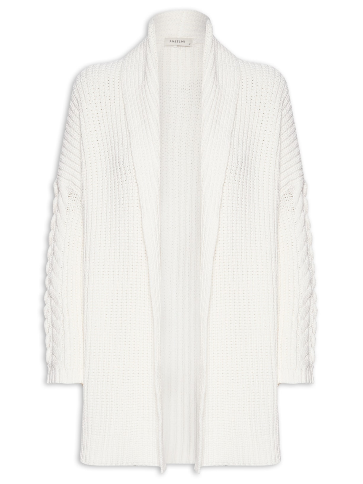 Casaco Feminino Maxi Tranças - Branco