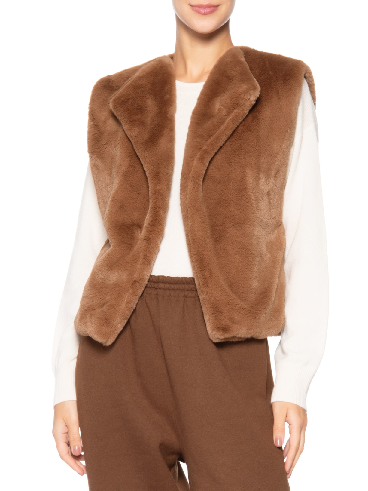 Casaco Feminino Moletom Tony Marrom Paula Raia