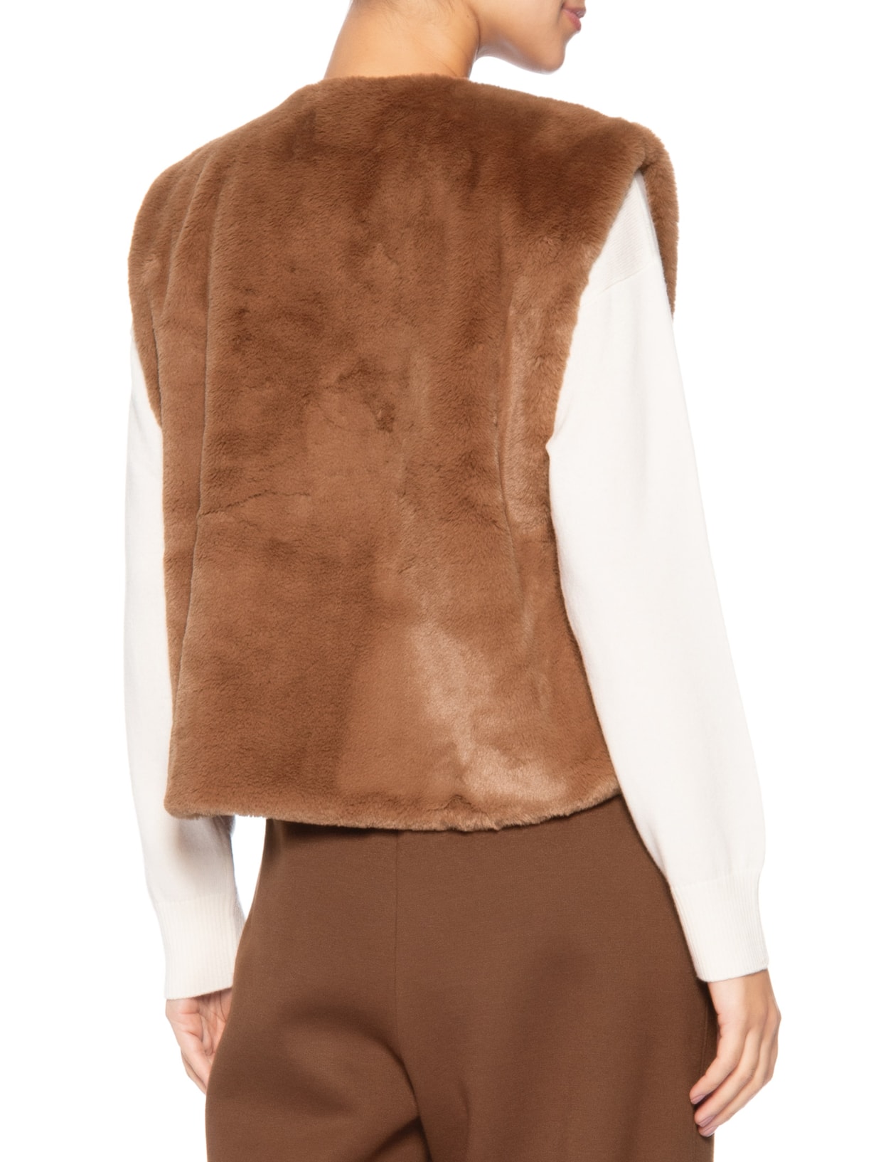 Casaco Feminino Moletom Tony Marrom Paula Raia