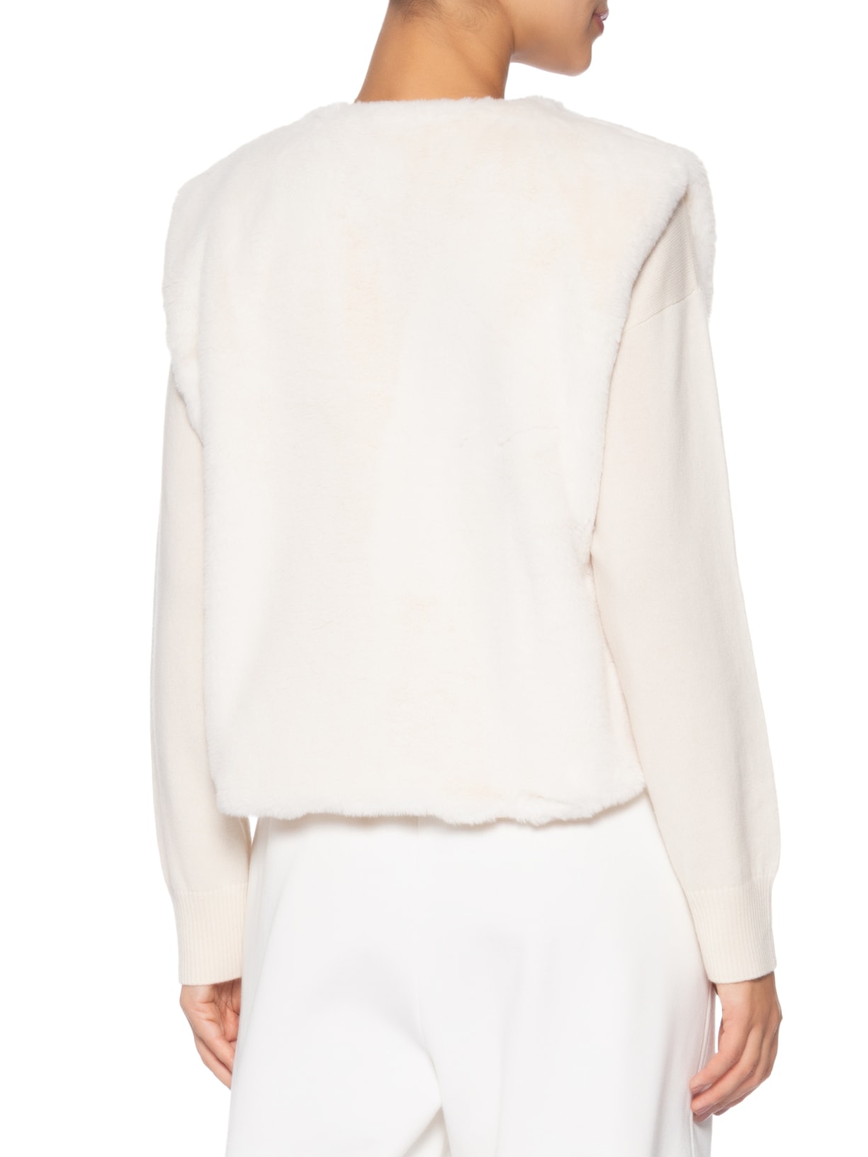 Casaco Feminino Moletom Tony Off White Paula Raia