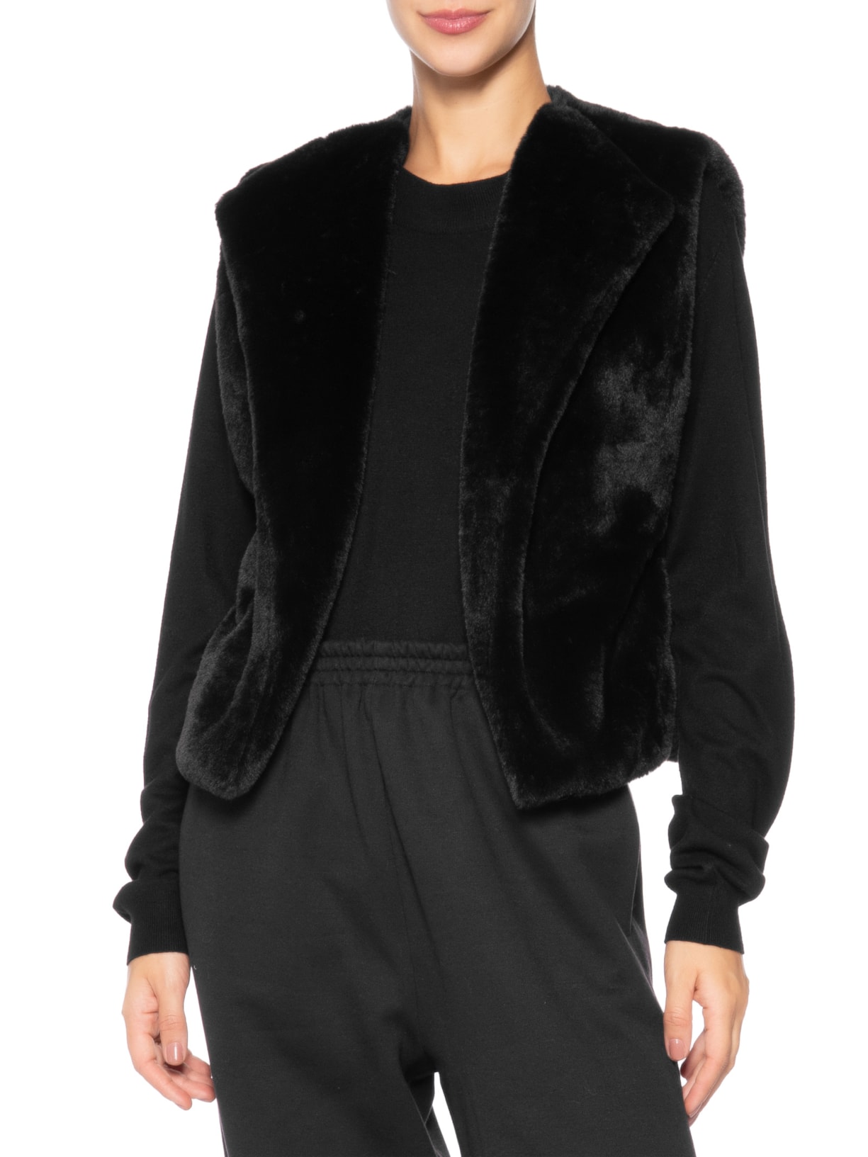 Casaco Feminino Moletom Tony Preto Paula Raia