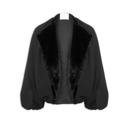 Casaco Feminino Moletom Tony - Preto