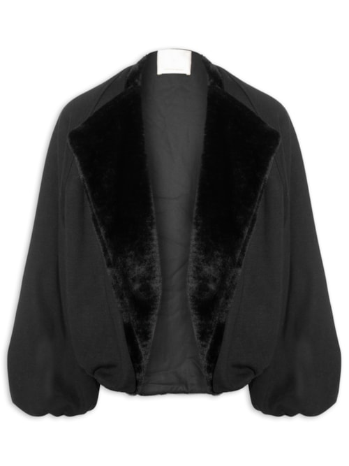 Casaco Feminino Moletom Tony - Preto