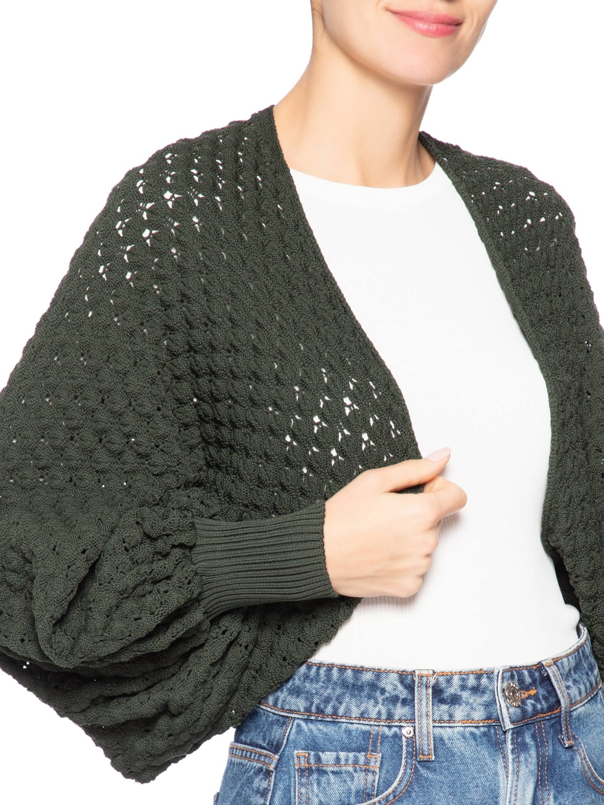 Casaco Feminino Nessa Verde Le Lis