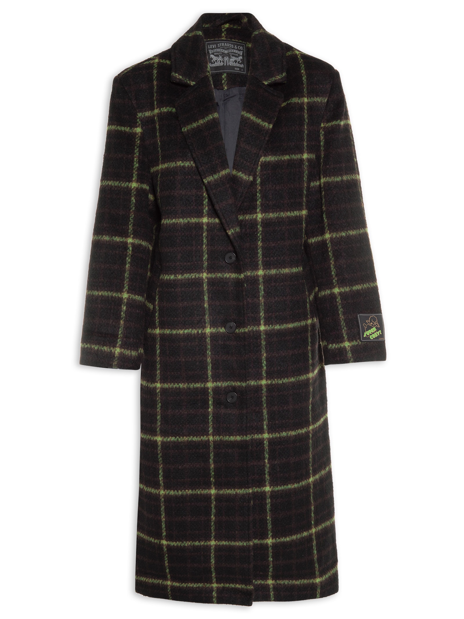 Casaco Feminino Off Campus Wooly Coat - Levi's - Preto