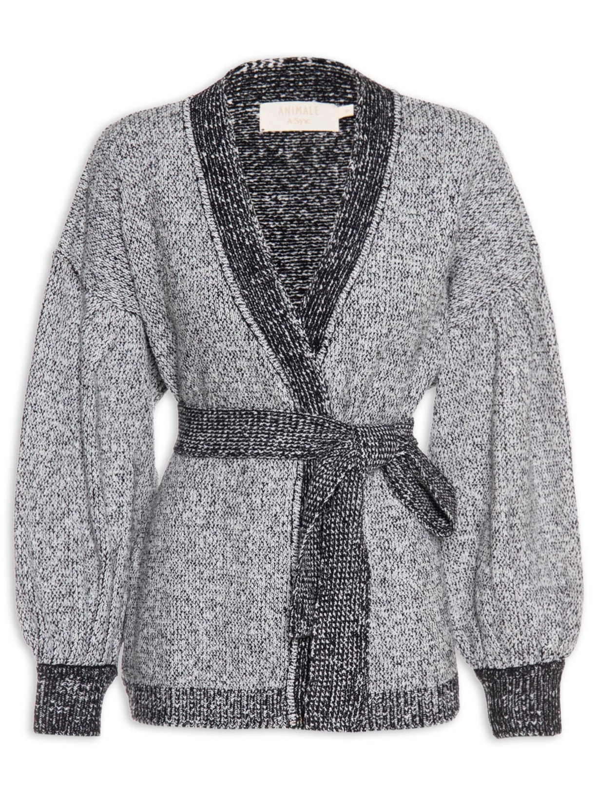 Casaco Feminino Oversize - Cinza