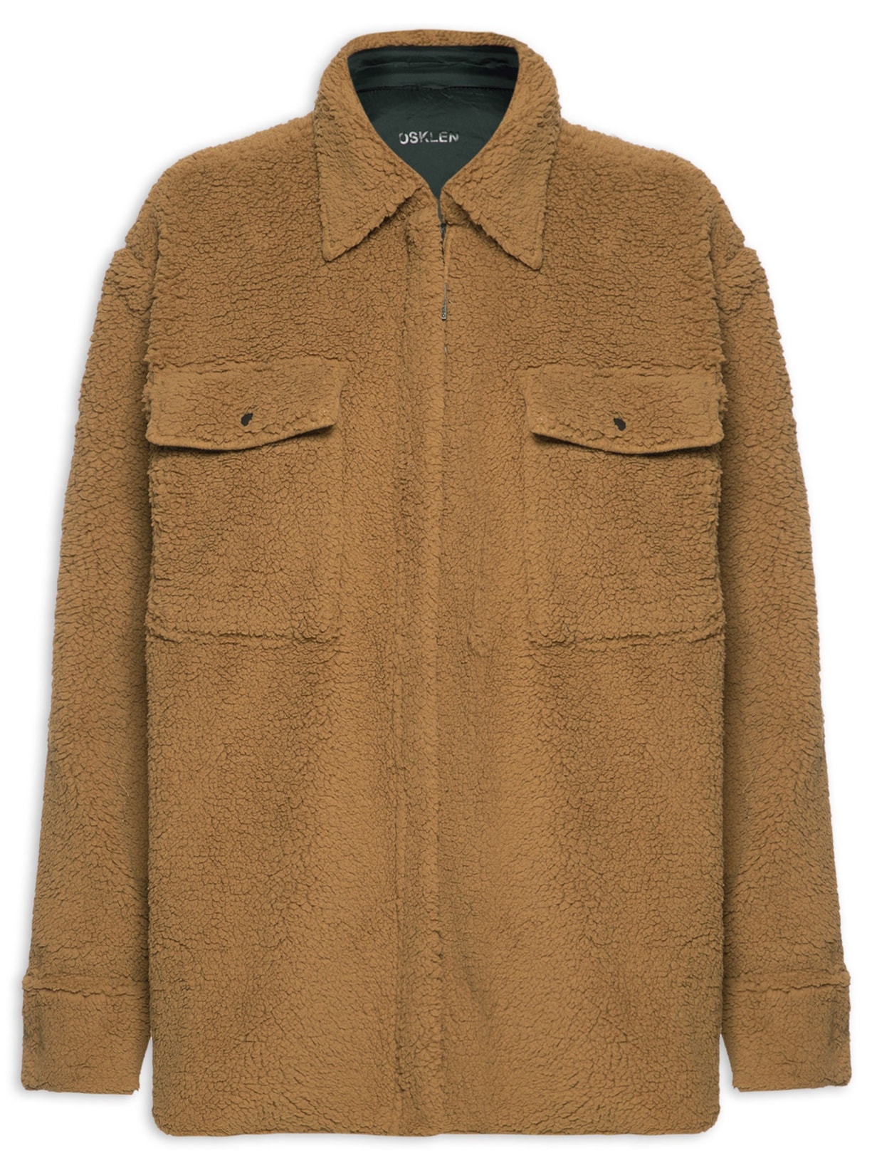 Casaco Feminino Oversized Montanhismo Double Face - Marrom