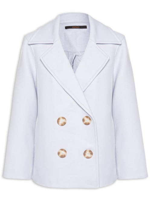 Casaco Feminino Pesado Oversized - Azul