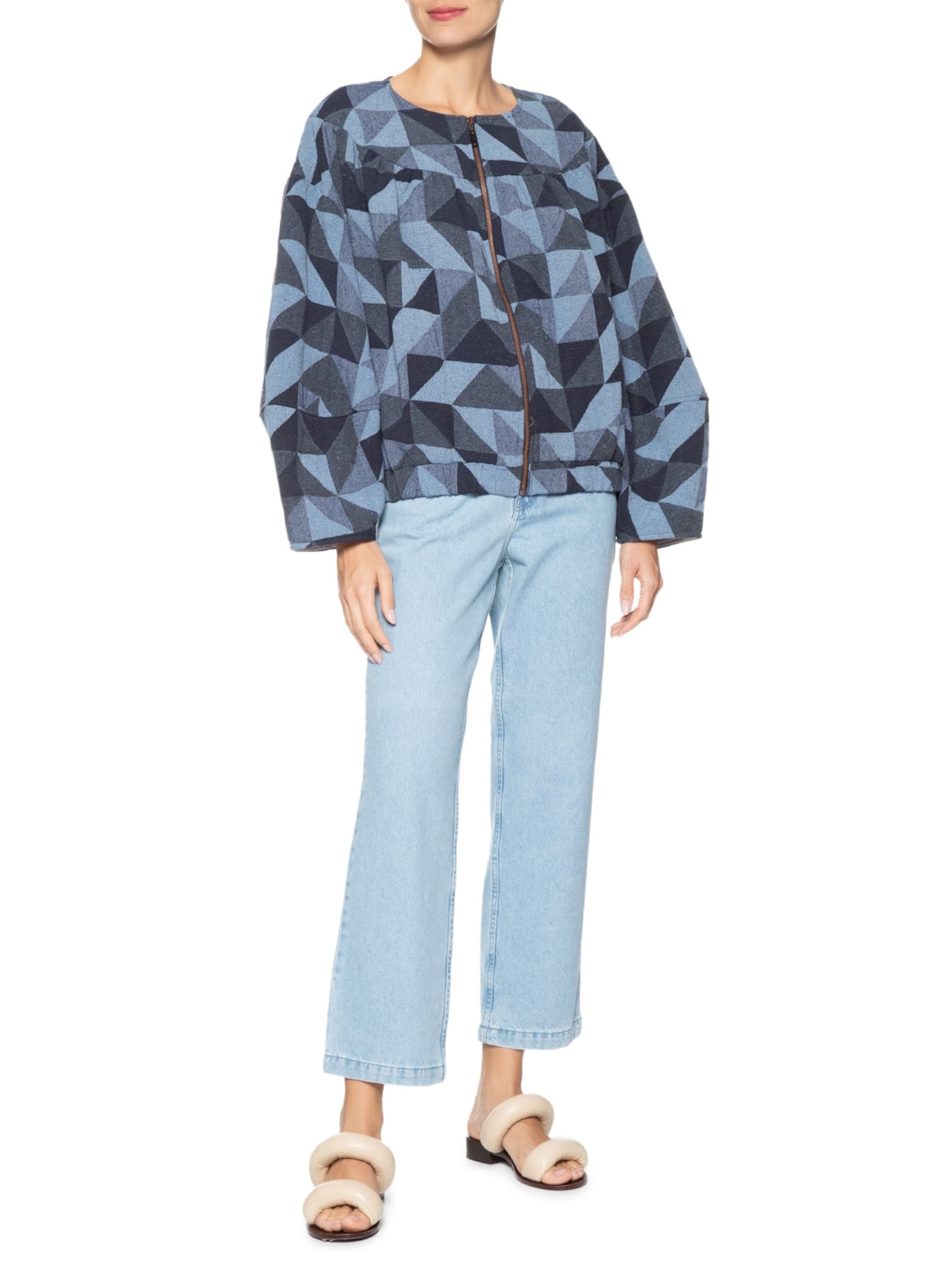 Casaco Feminino Polos Azul A.niemeyer