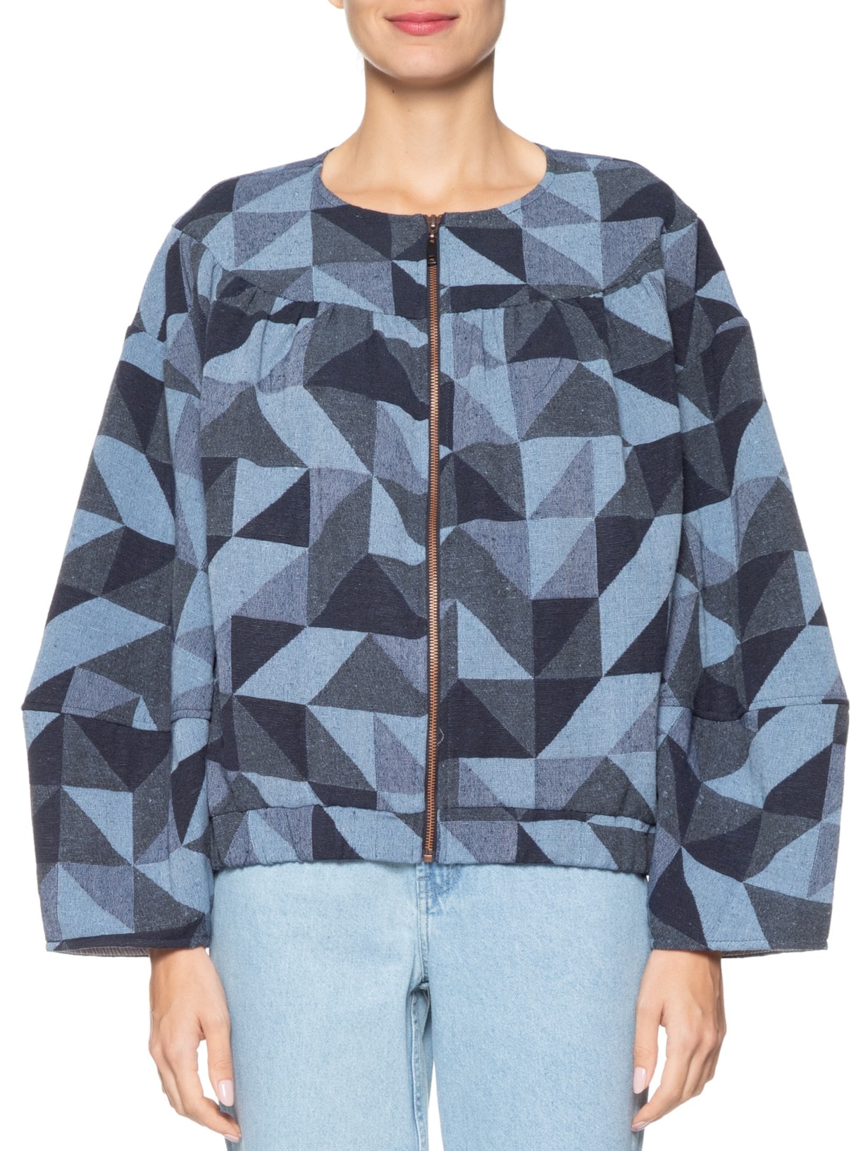 Casaco Feminino Polos Azul A.niemeyer