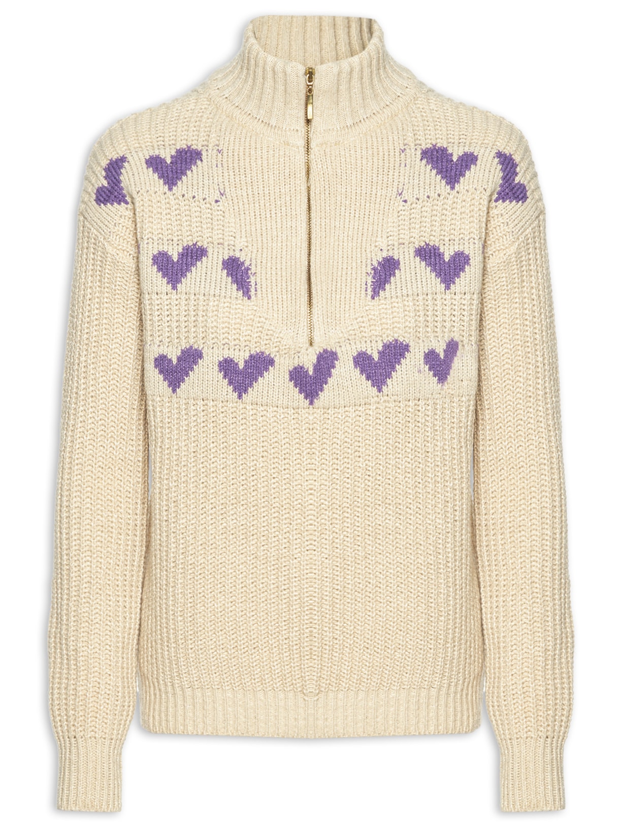 Casaco Feminino Pull Cecilia - Bege