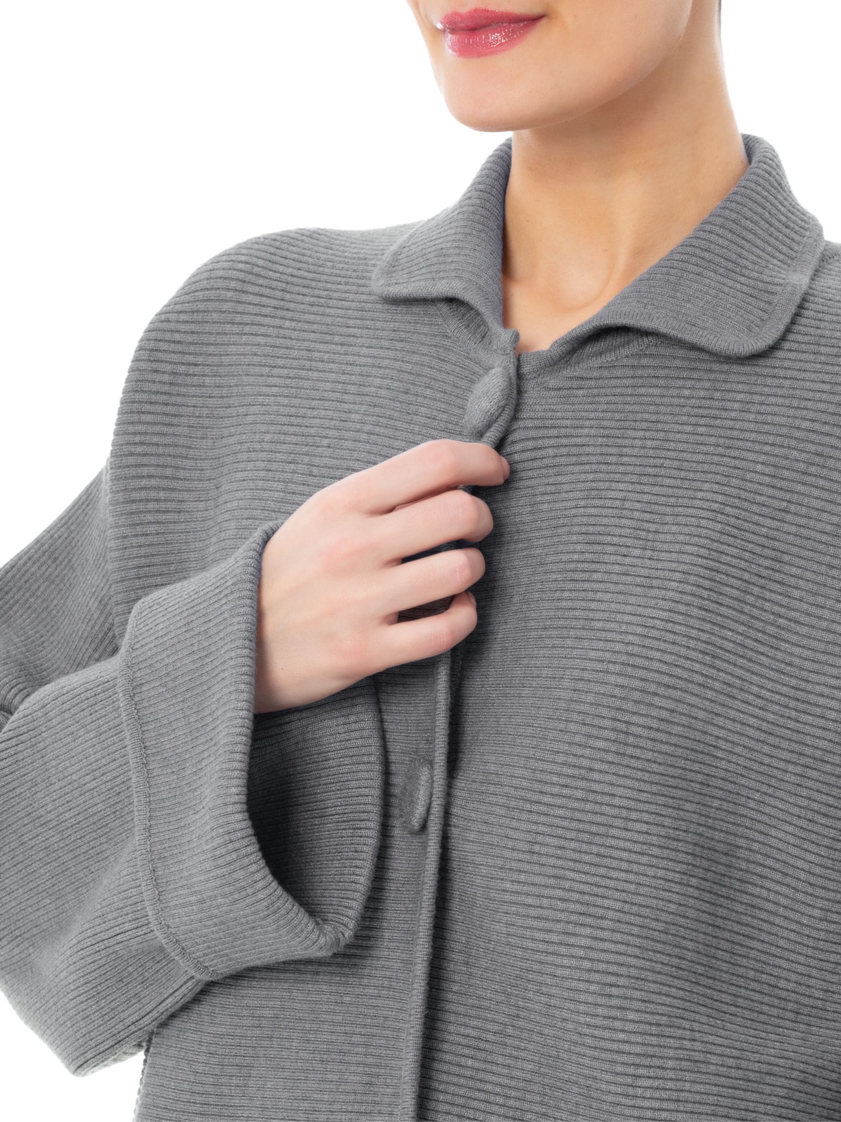 Casaco Feminino Romy – Cinza Carol Bassi