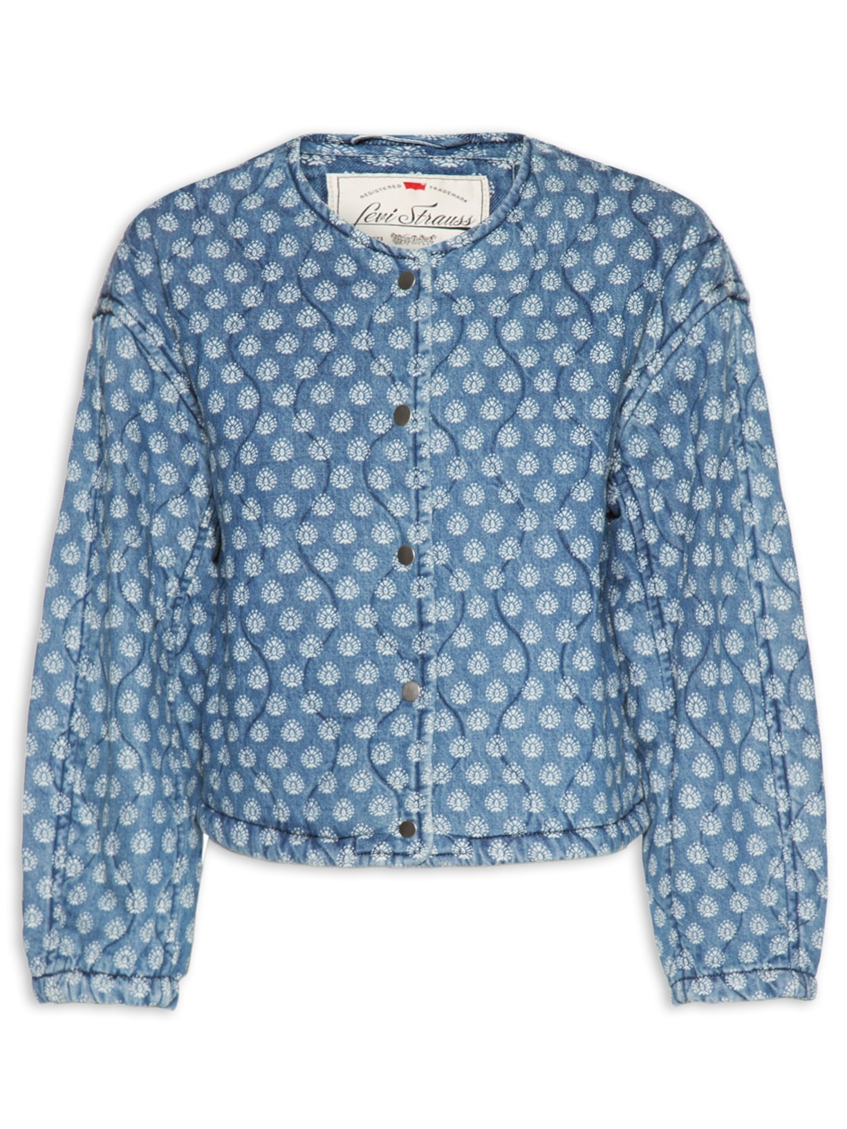 Casaco Feminino Rumer Quiled Liner Shrt - Azul