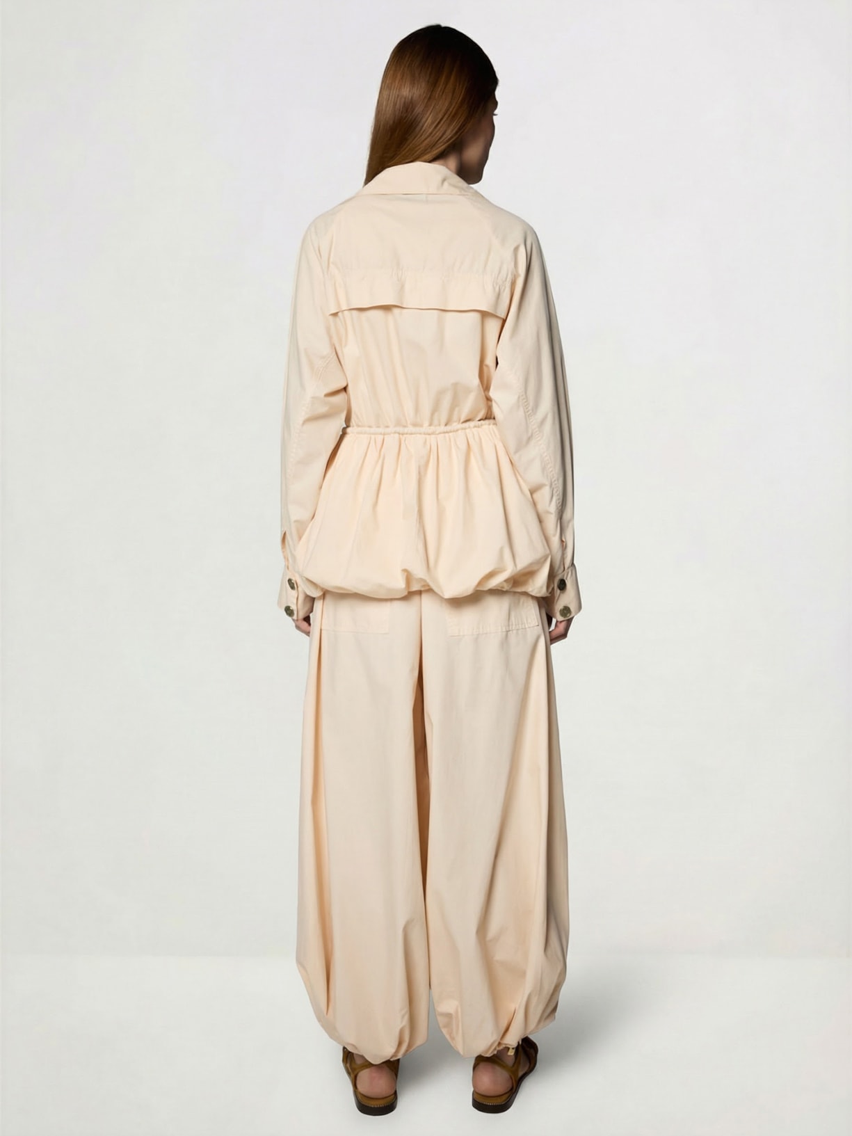 Casaco Feminino Sarja Bubble I26 Bege Mixed